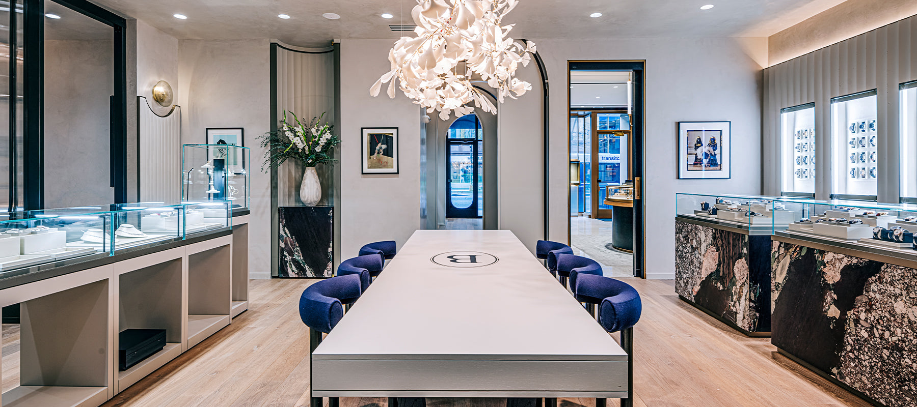 Mag Mile Burdeen's Jewelry boutique interior