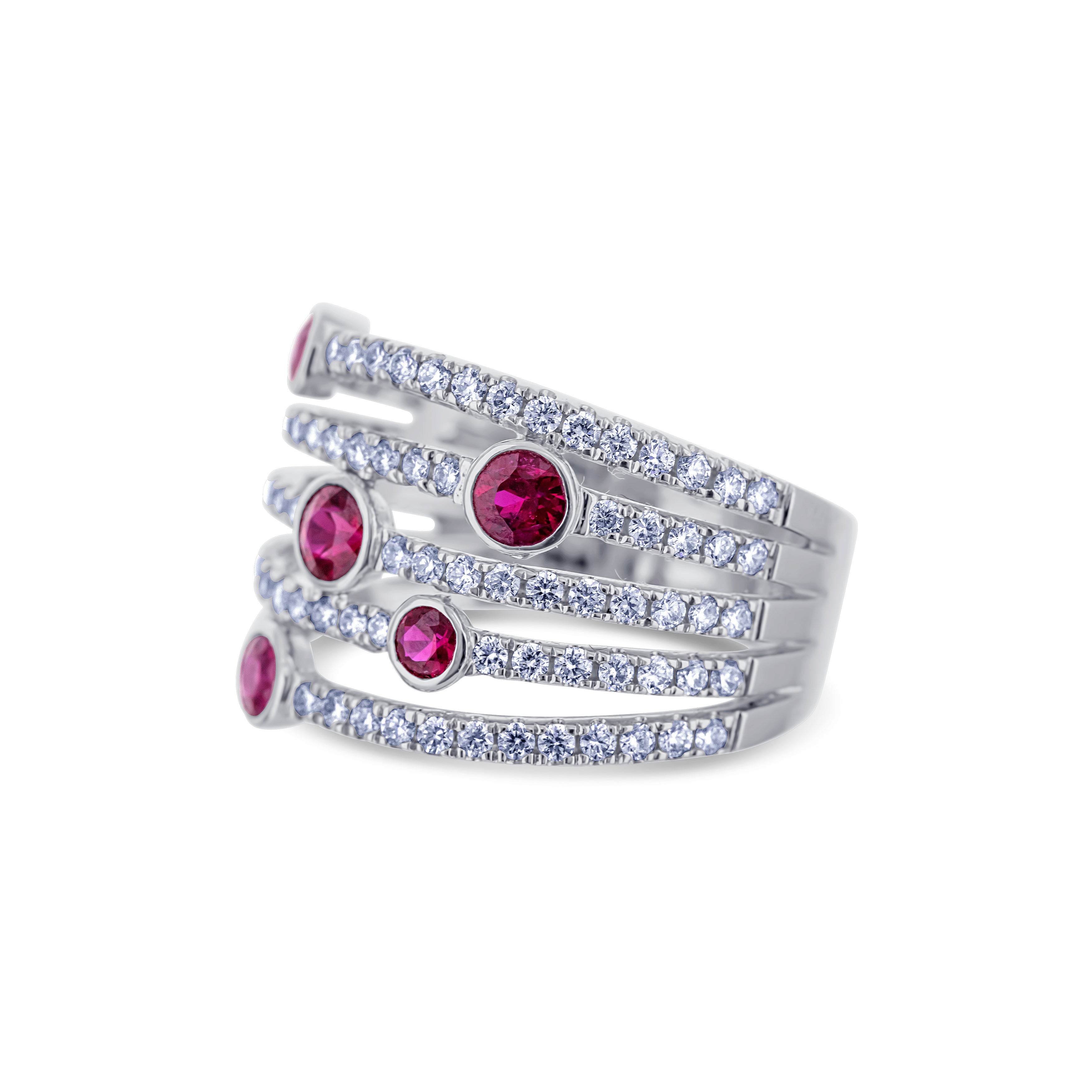Ruby and Diamond band