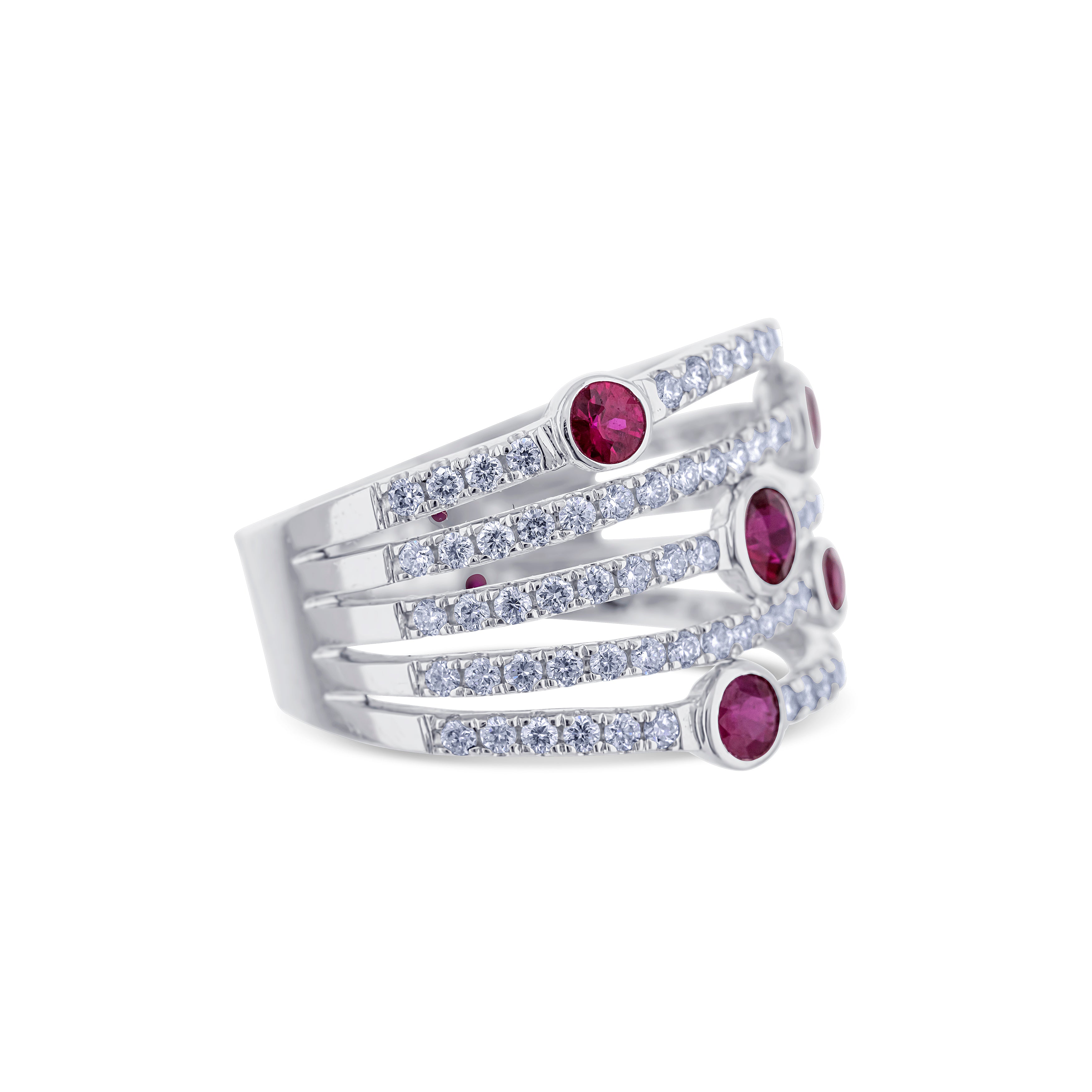 Ruby and Diamond band