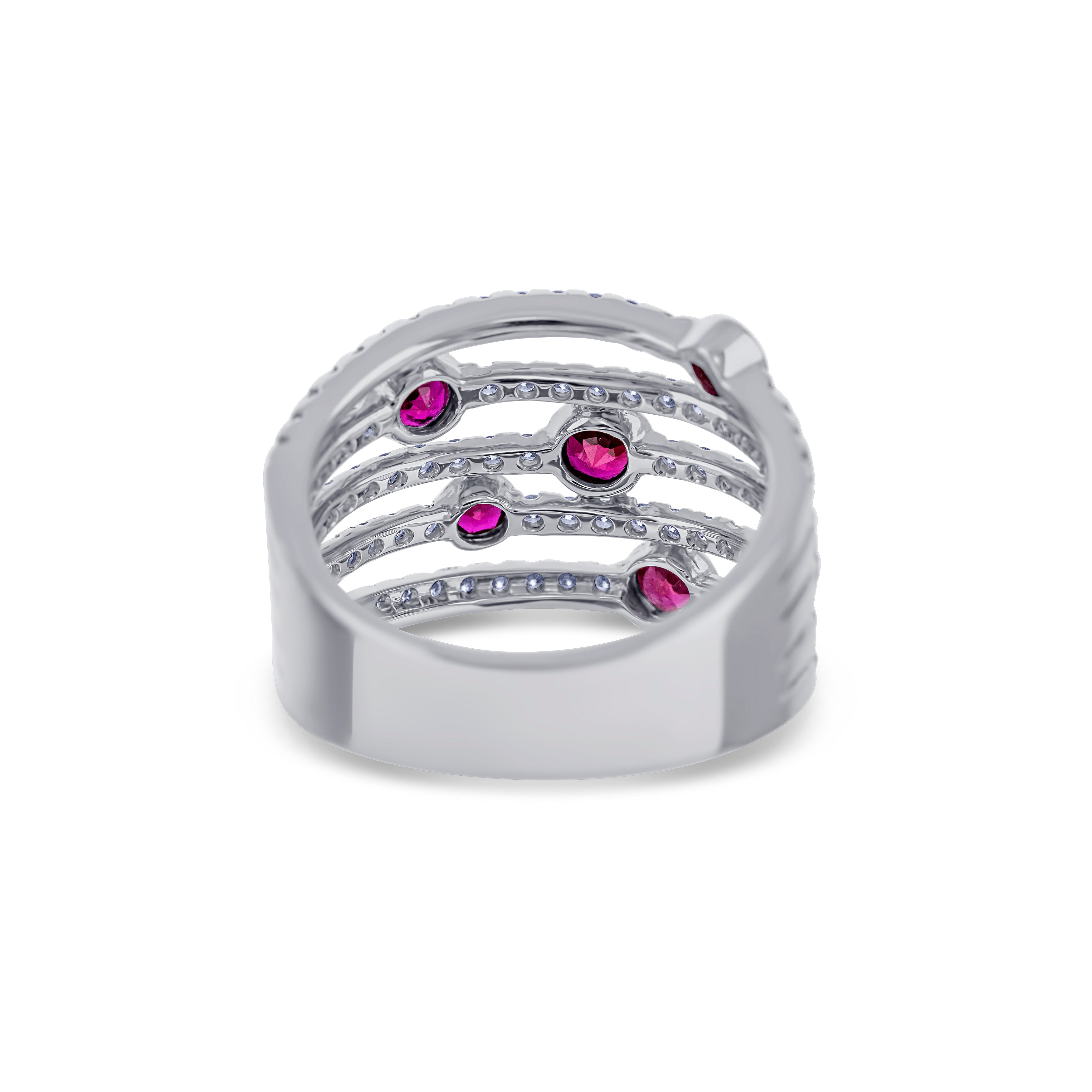 Ruby and Diamond band