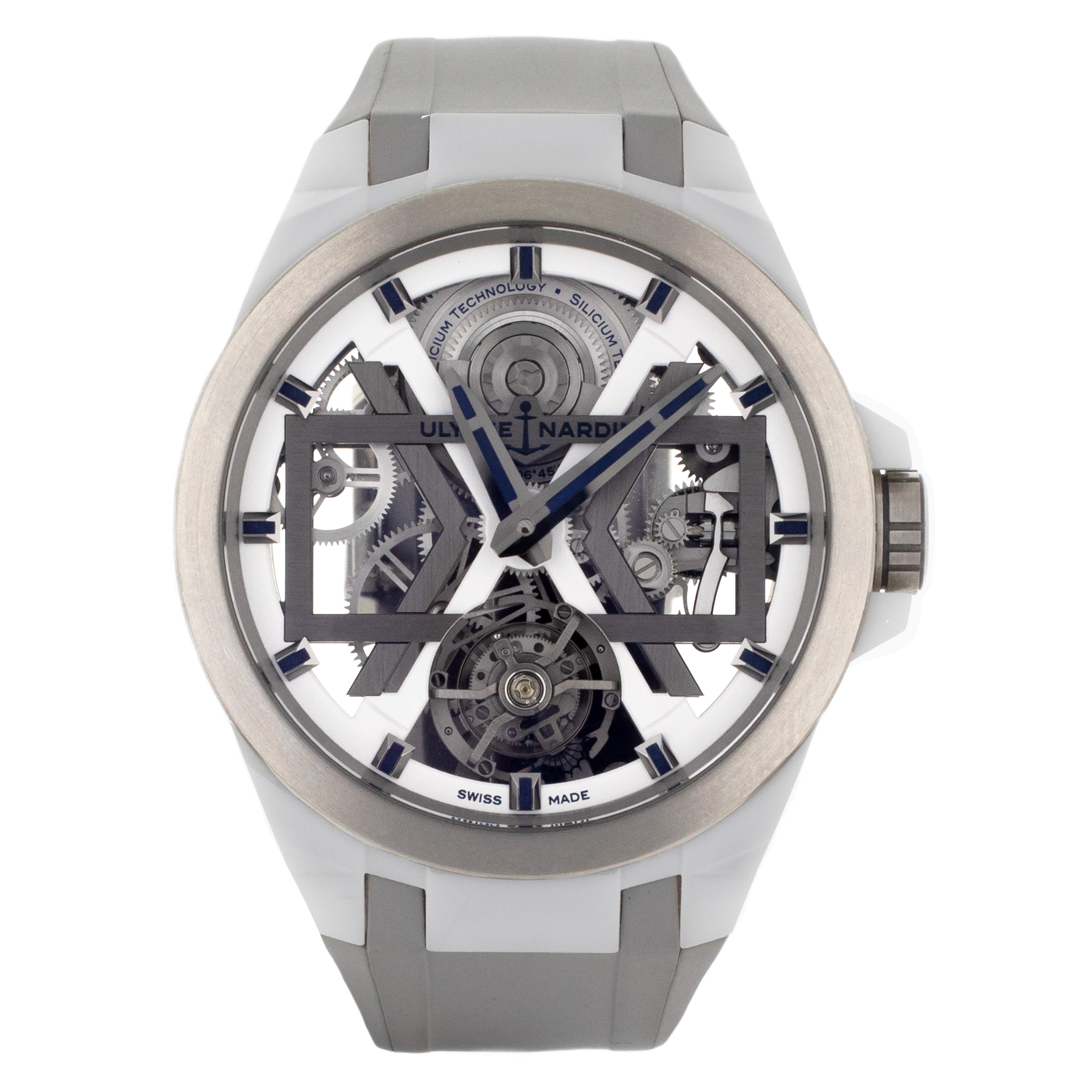 Ulysse Nardin Blast Skeleton Tourbillion Ceramic 45mm 1723-400-3A/00 Full Set