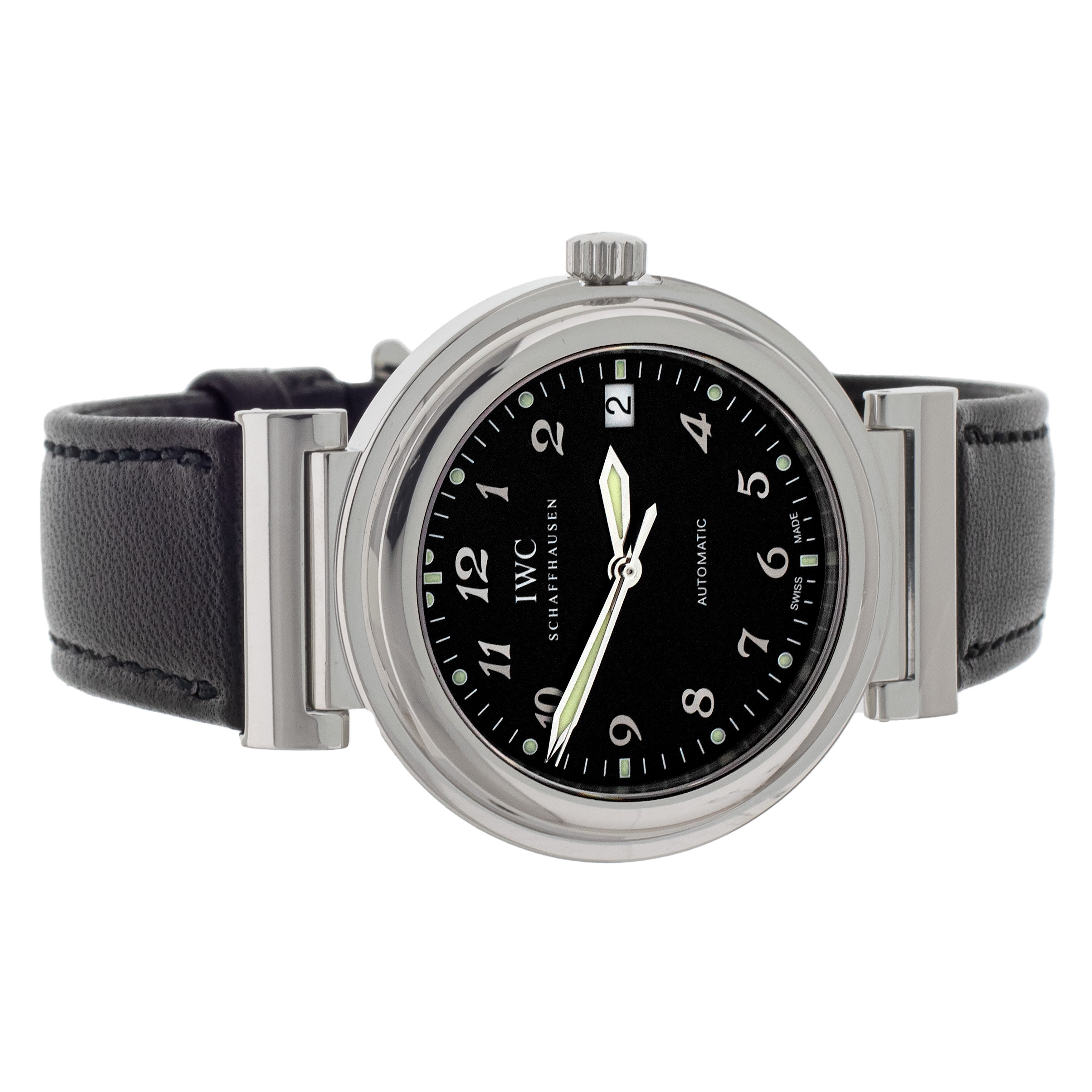 IWC Da Vinci SL Black Dial Stainless Steel 37mm IW352810 Full Set