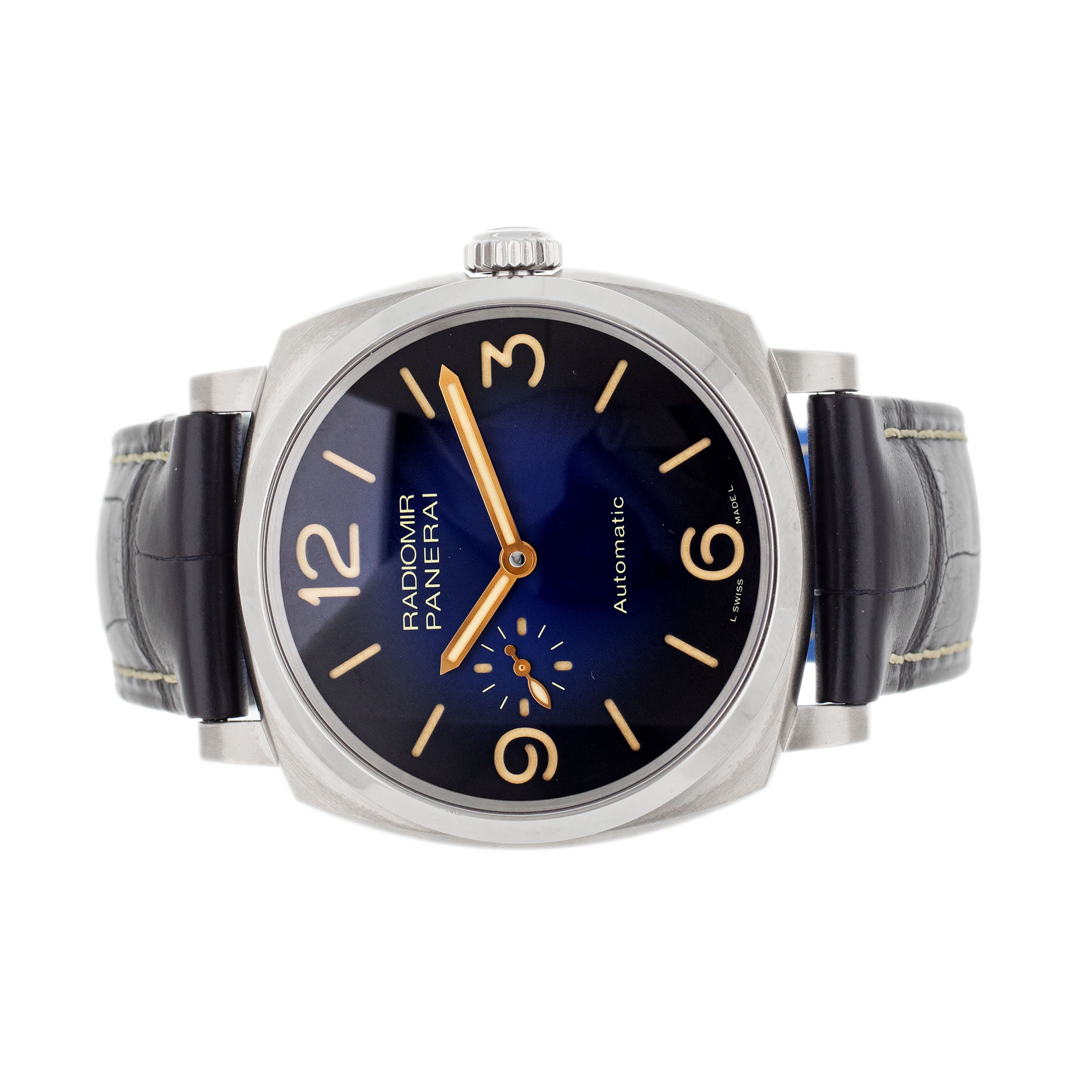 Panerai Radiomir Mediterraneo Titanium Blue Dial 45mm PAM01078