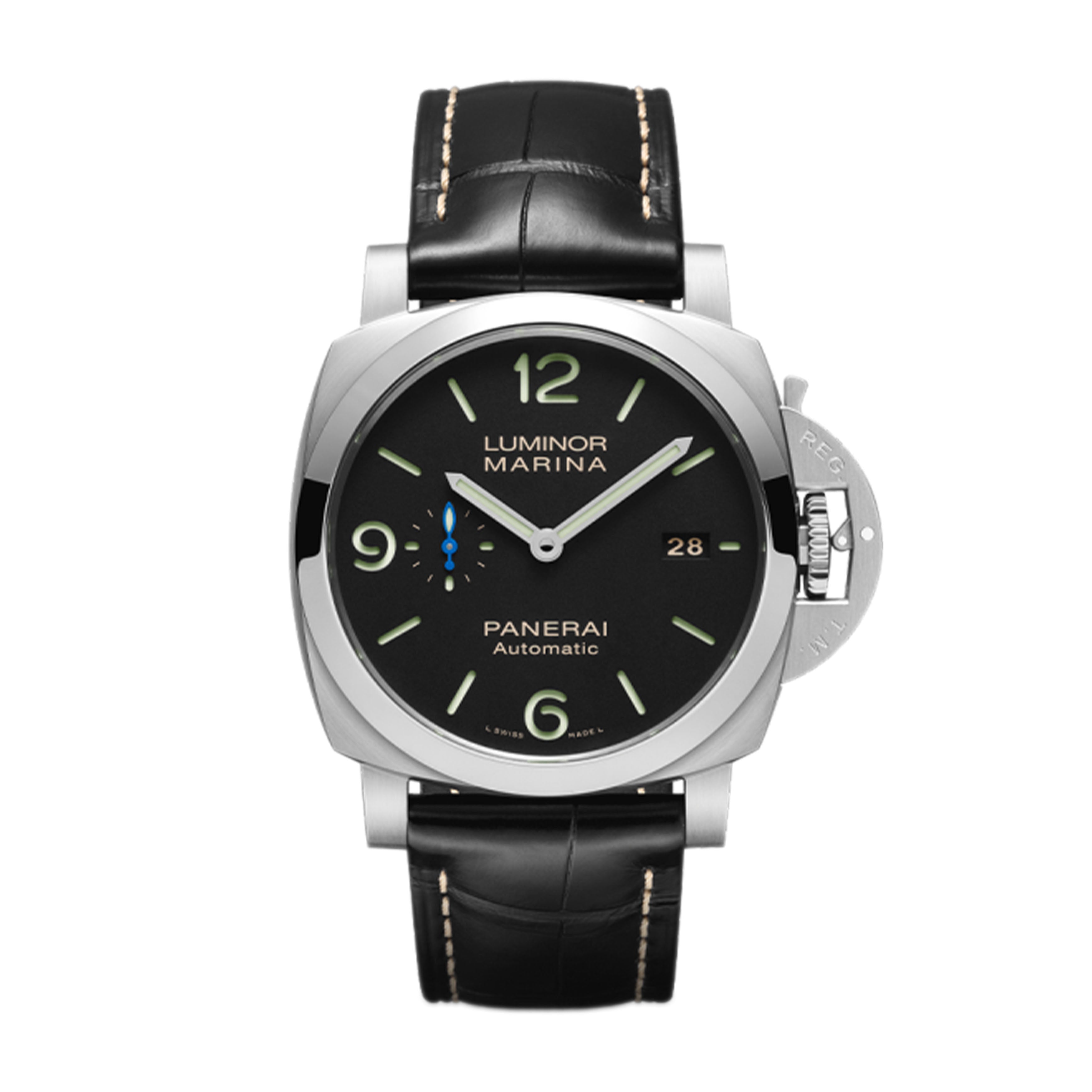 Panerai Luminor Marina Watch, 44mm Black Dial, PAM01312