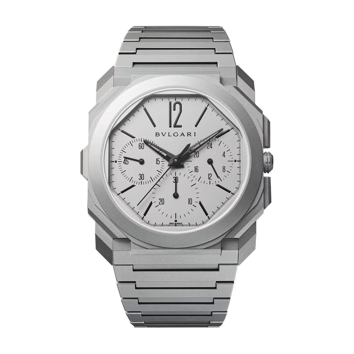 Bulgari Octo Finissimo Watch, 42mm Gray Dial, 103068