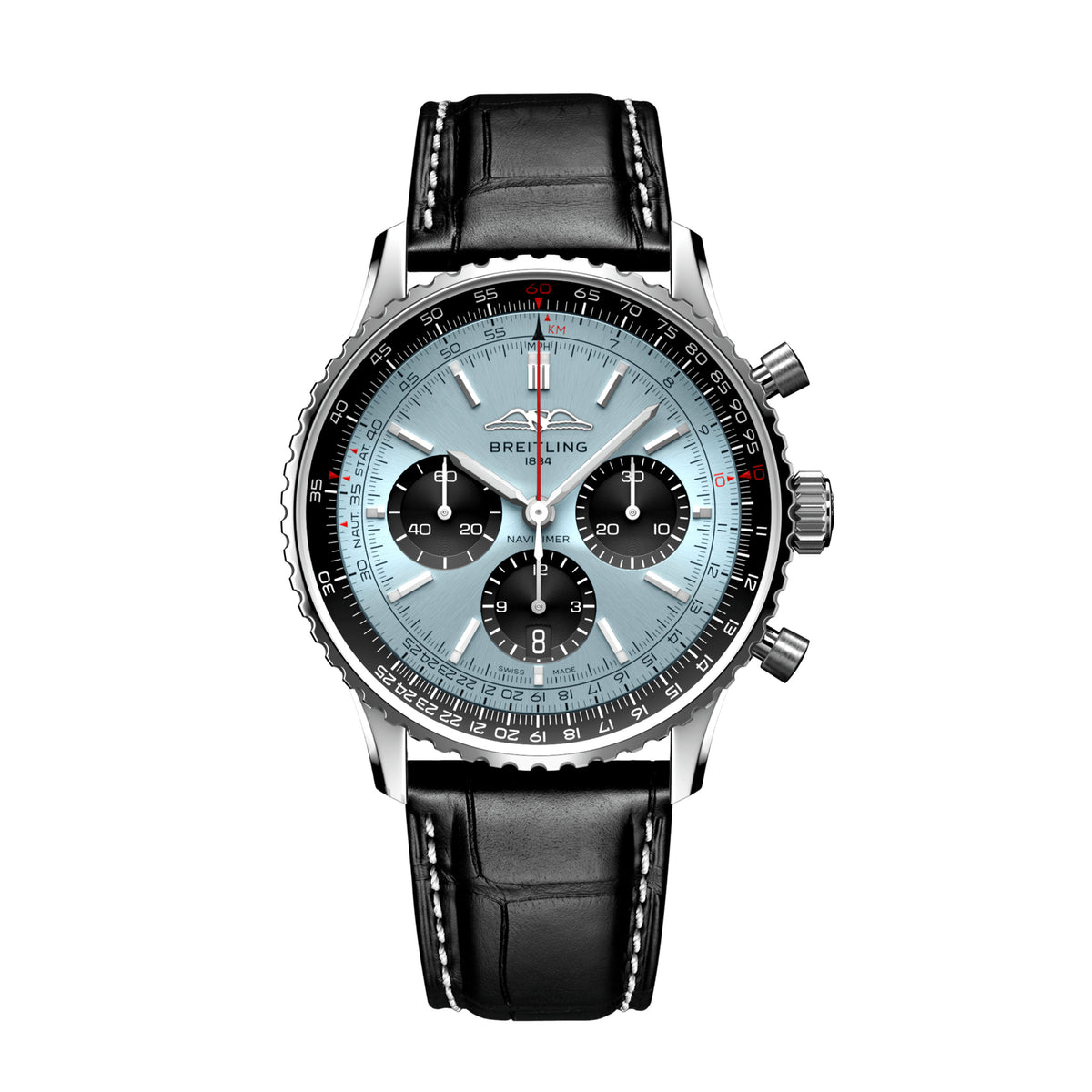Breitling Navitimer B01 Chronograph Watch, 43mm Blue Dial, AB0138241C1P1