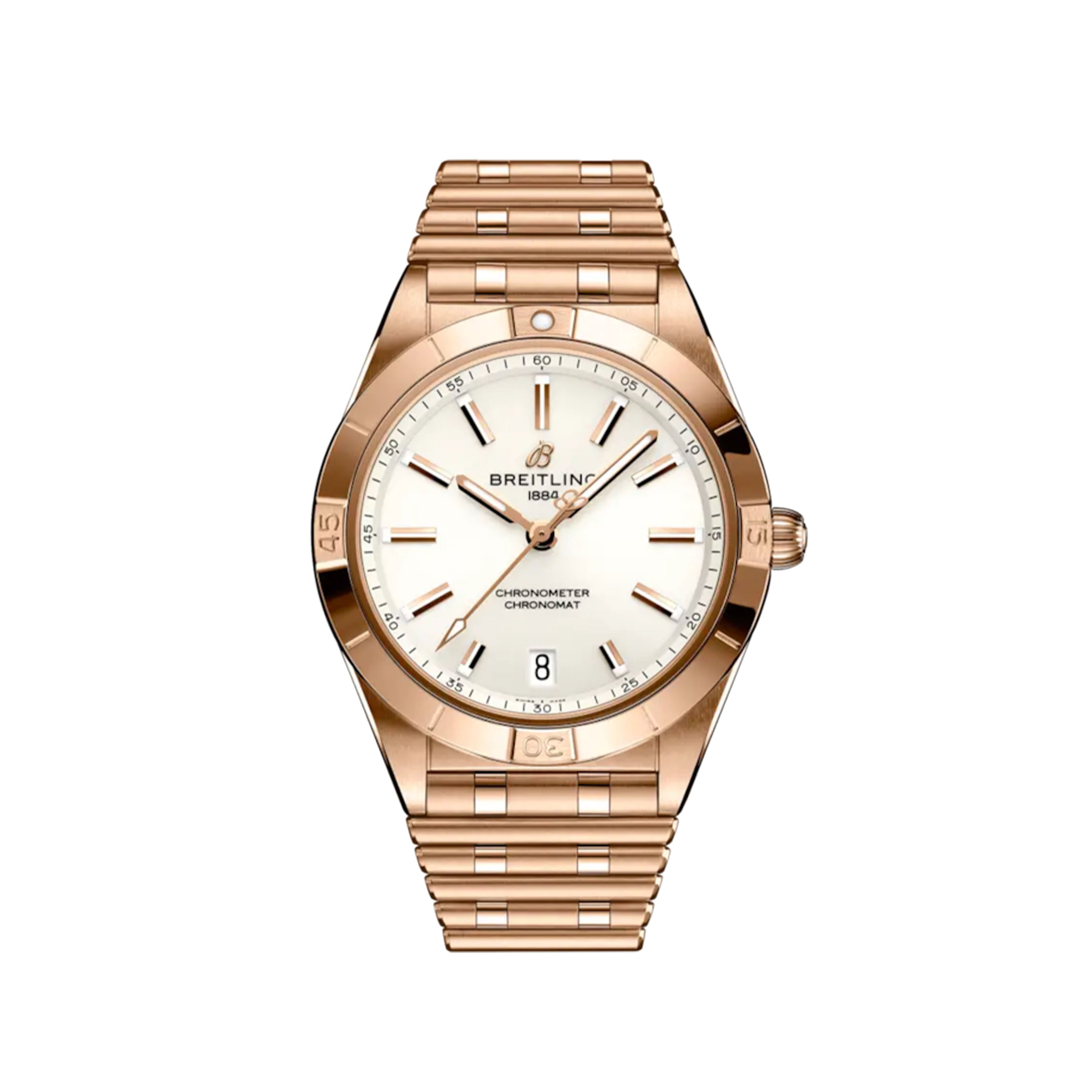 Breitling Chronomat Automatic Watch, 36mm White Dial, R10380101A1R1