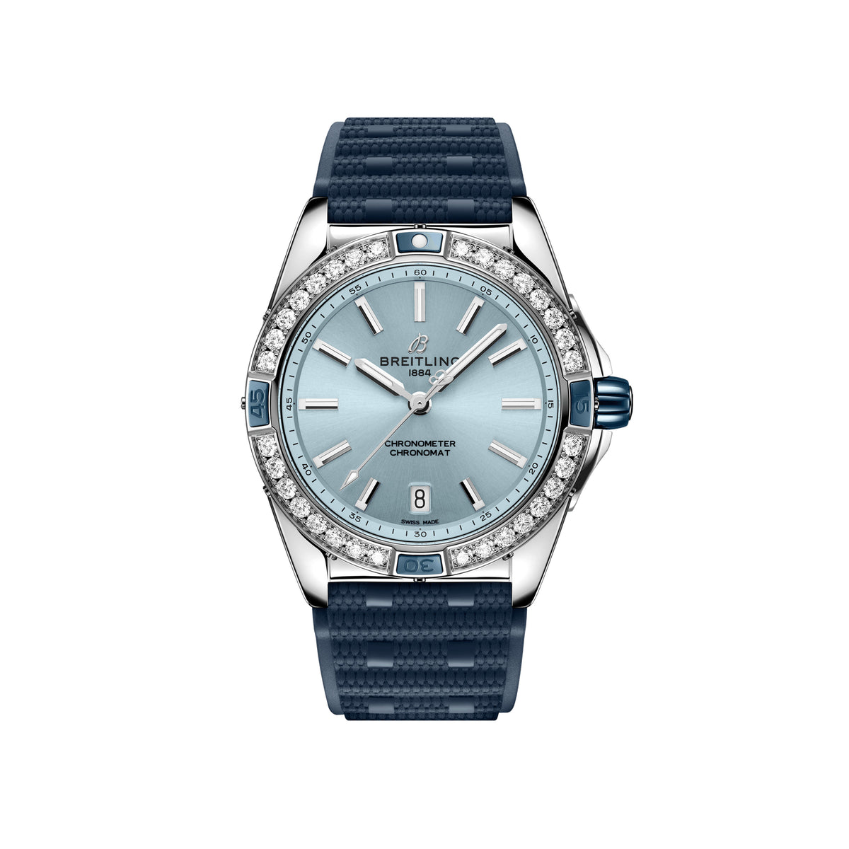 Breitling Super Chronomat Automatic Watch, 38mm Blue Dial, A17356531C1S1
