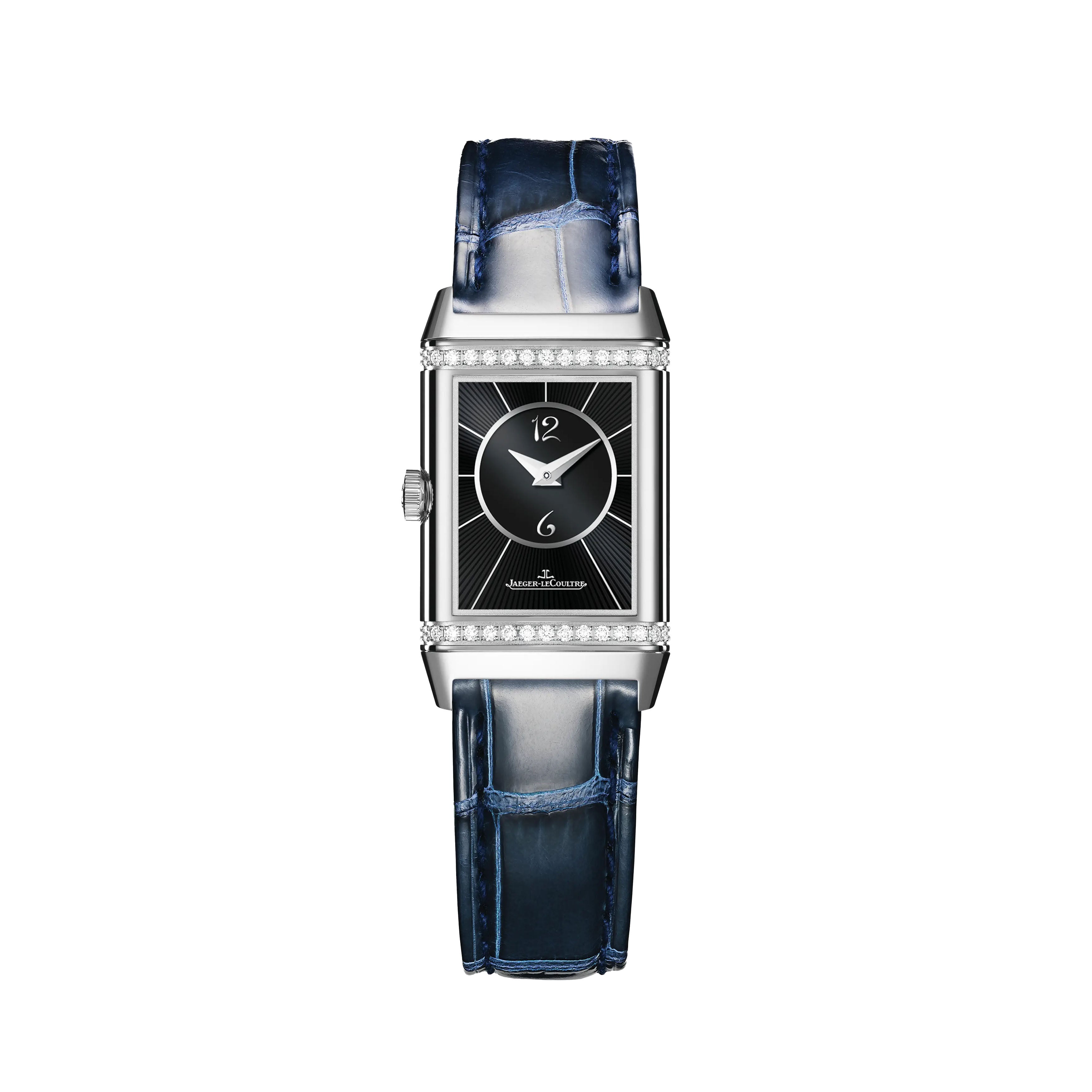 Jaeger-LeCoultre Reverso Classic Duetto Watch, 34.2mm Silver Dial, Q2668432