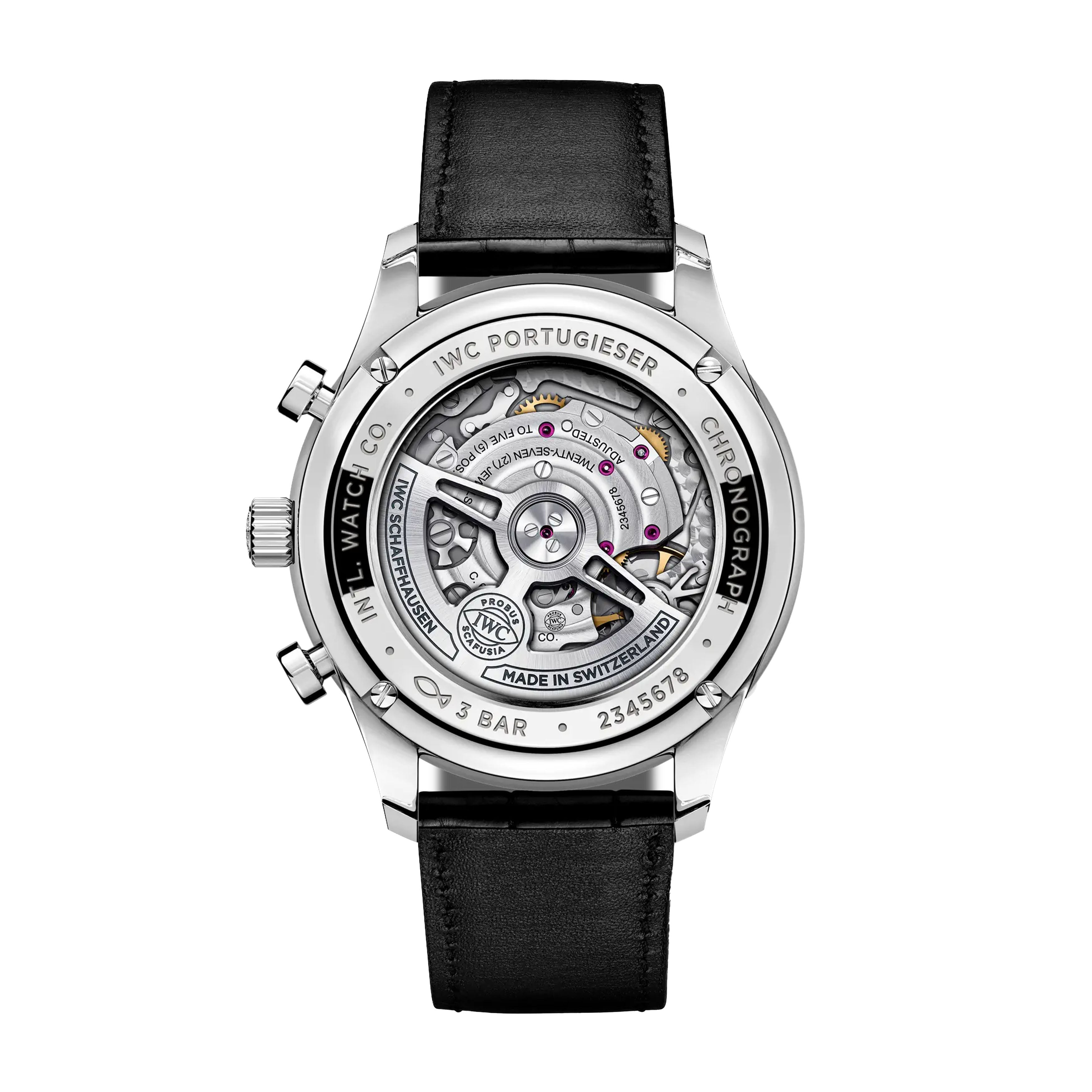 IWC Portugieser Chronograph Watch, 41mm Blue Dial, IW371606