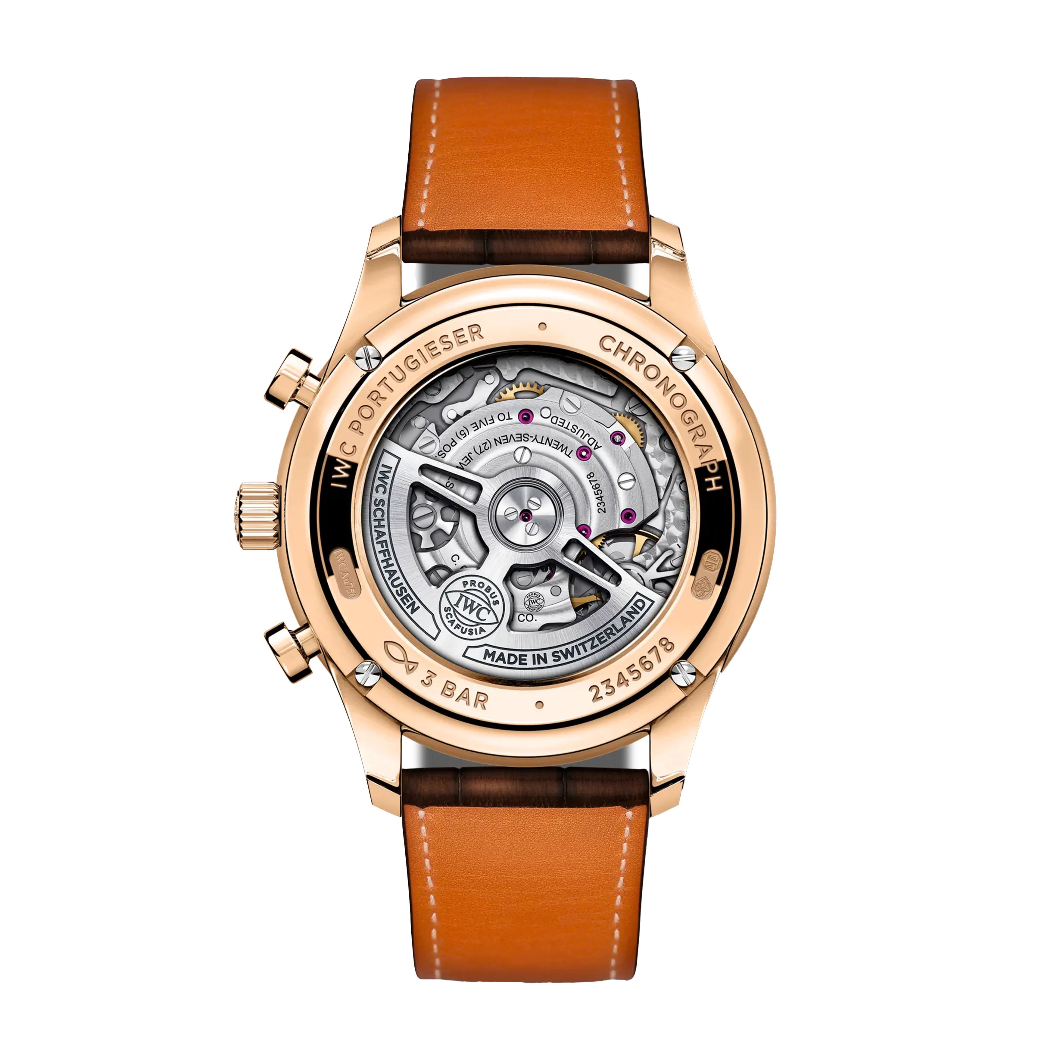 IWC Portugieser Chronograph Watch, 41mm Silver Dial, IW371611