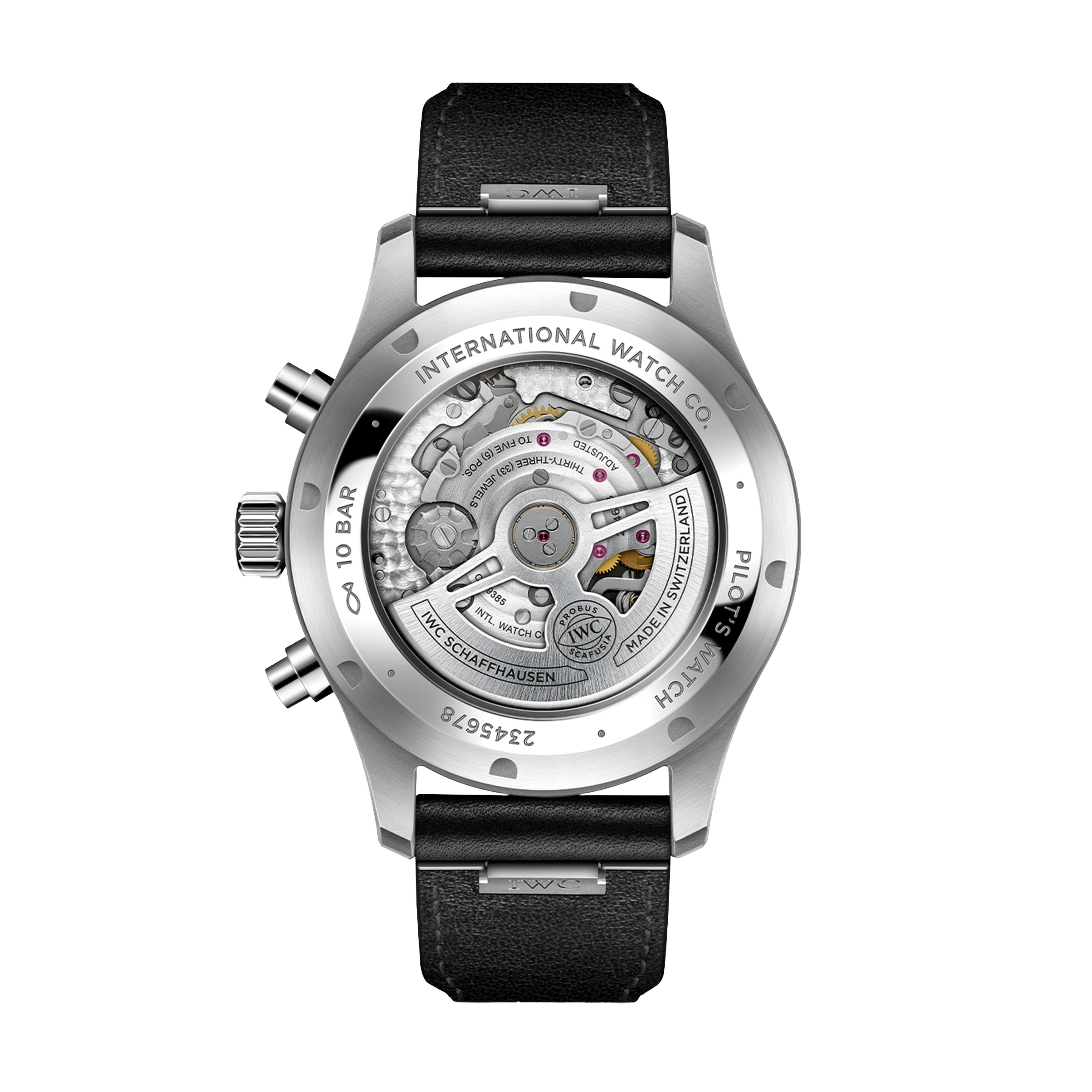 IWC Pilot'S Watch Chronograph Watch, 43mm Black Dial, IW378001