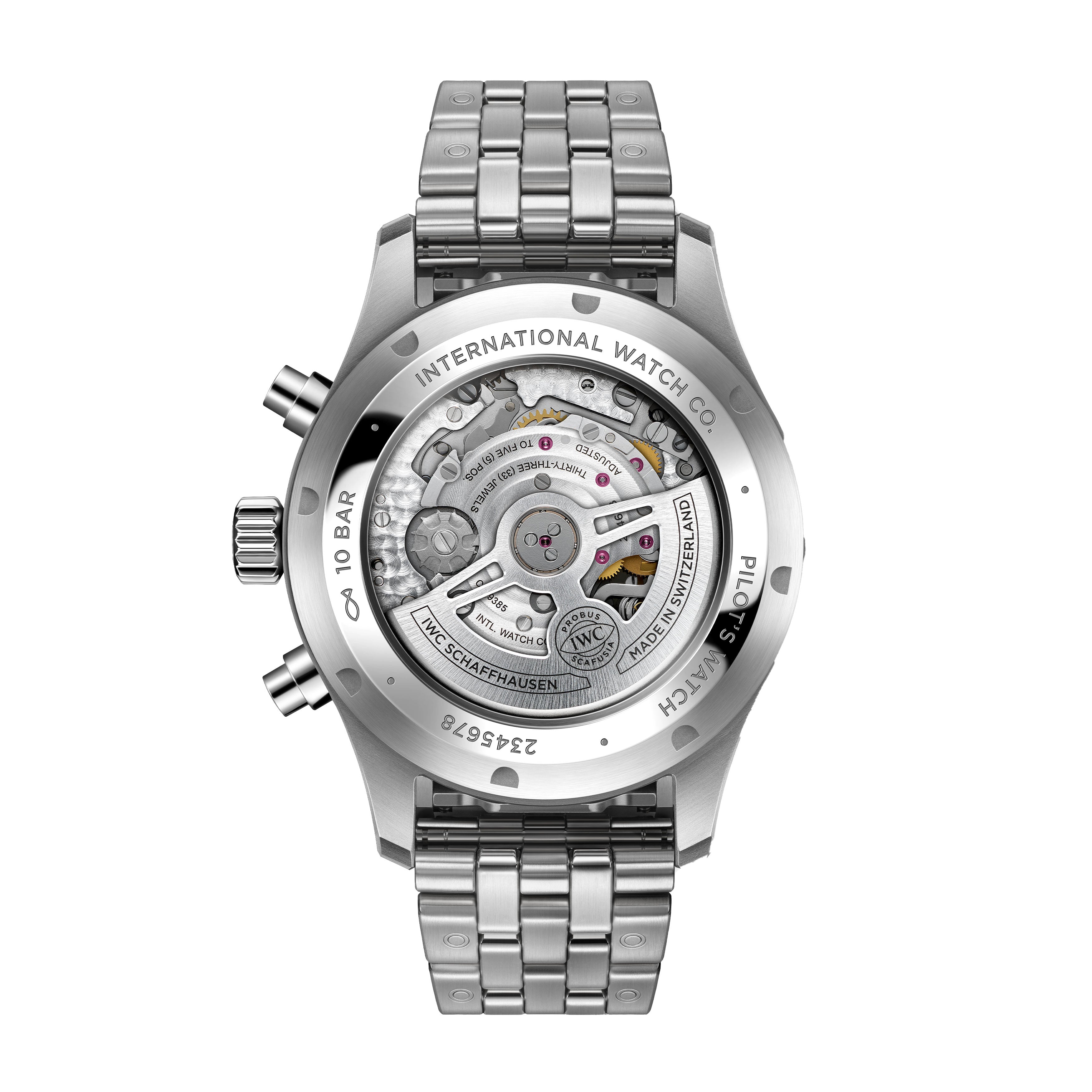 IWC Pilot'S Watch Chronograph Watch, 43mm Black Dial, IW378002