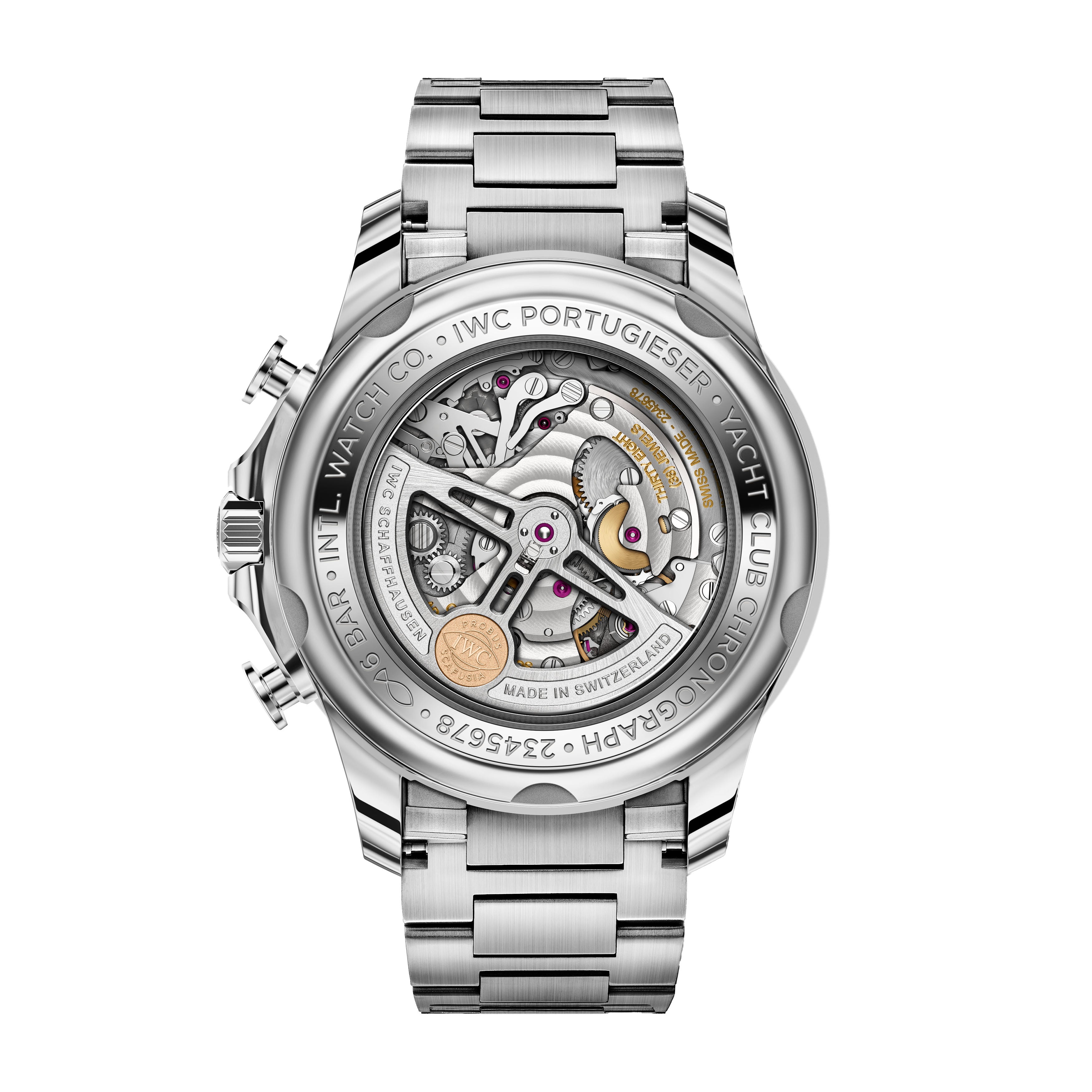 IWC Portugieser Yacht Club Chronograph Watch, 44.6mm Blue Dial, IW390701