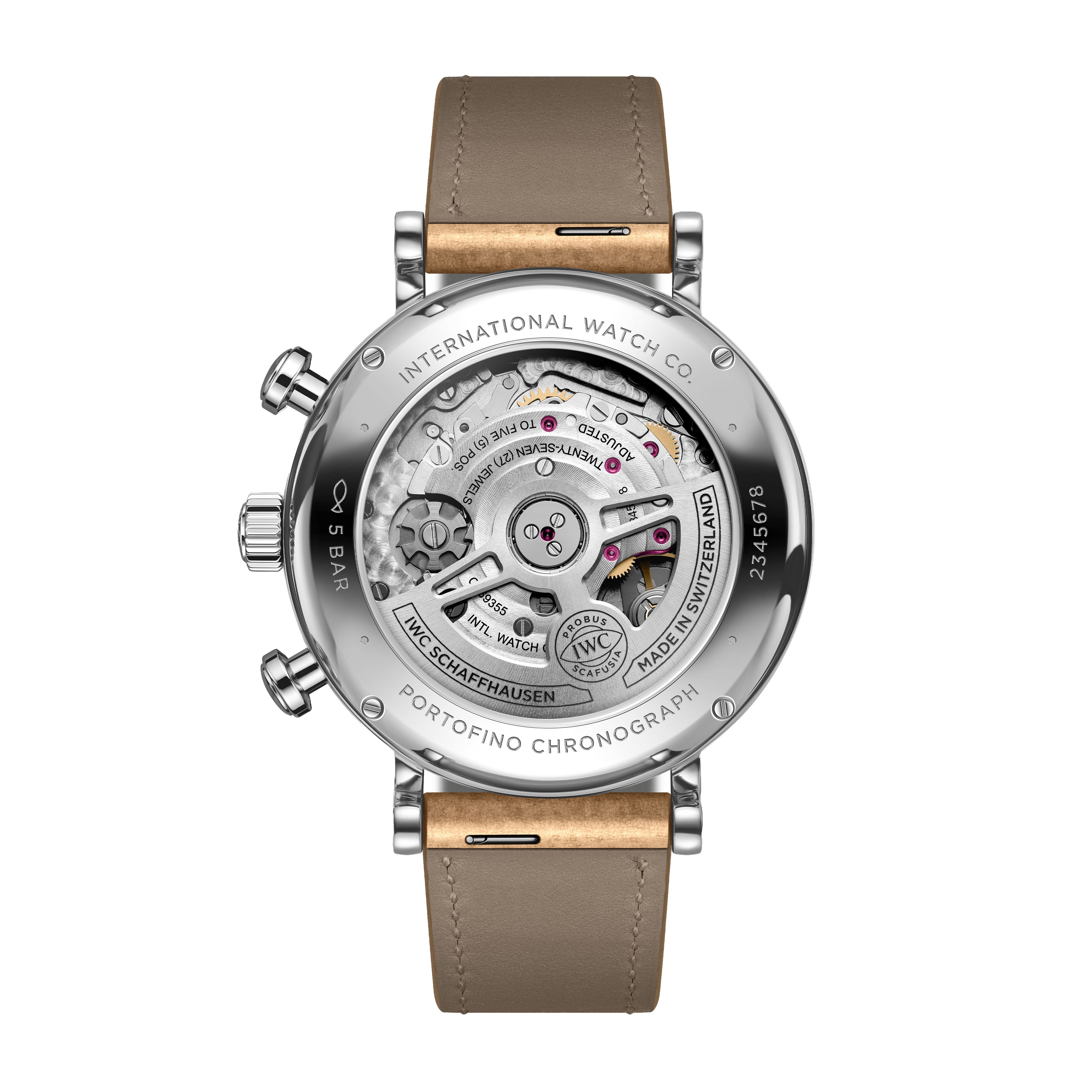 IWC Portofino Chronograph 39 Watch, 39mm White Dial, IW391502