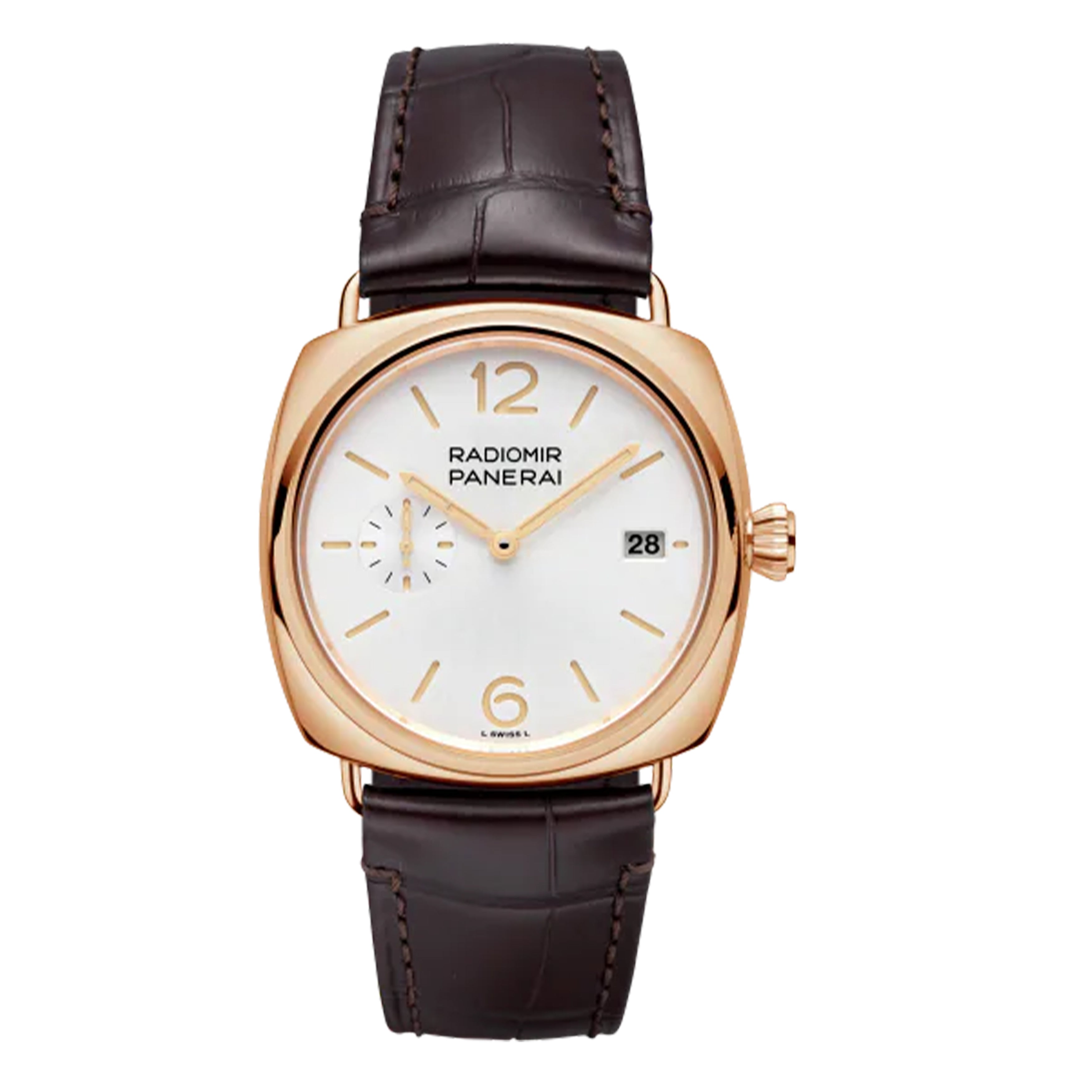 Panerai Radiomir Quaranta Watch, 40mm White Dial, PAM01026