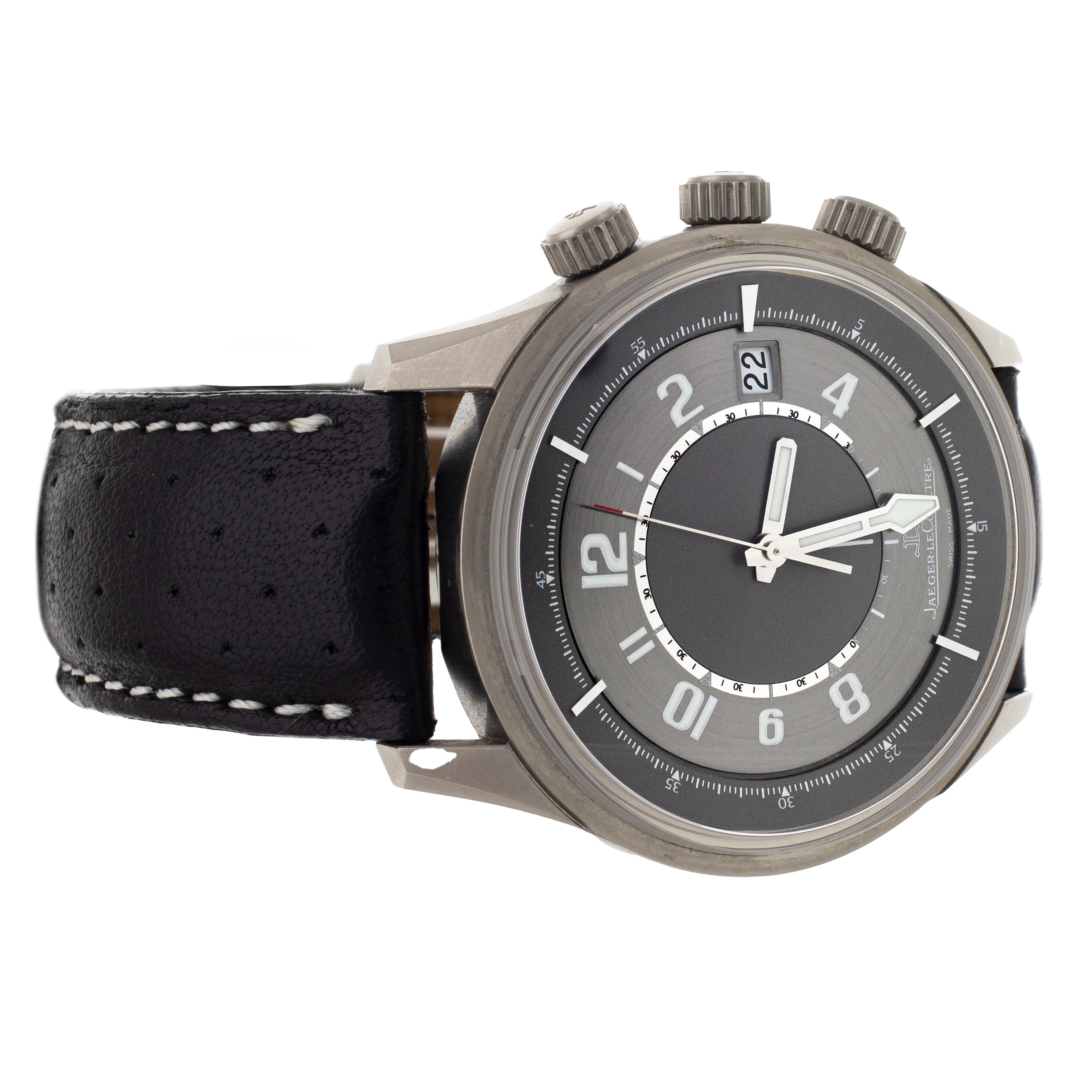 Jaeger-LeCoultre Aston Martin Amvox Silver Dial Steel 44mm Q190T440 Full Set