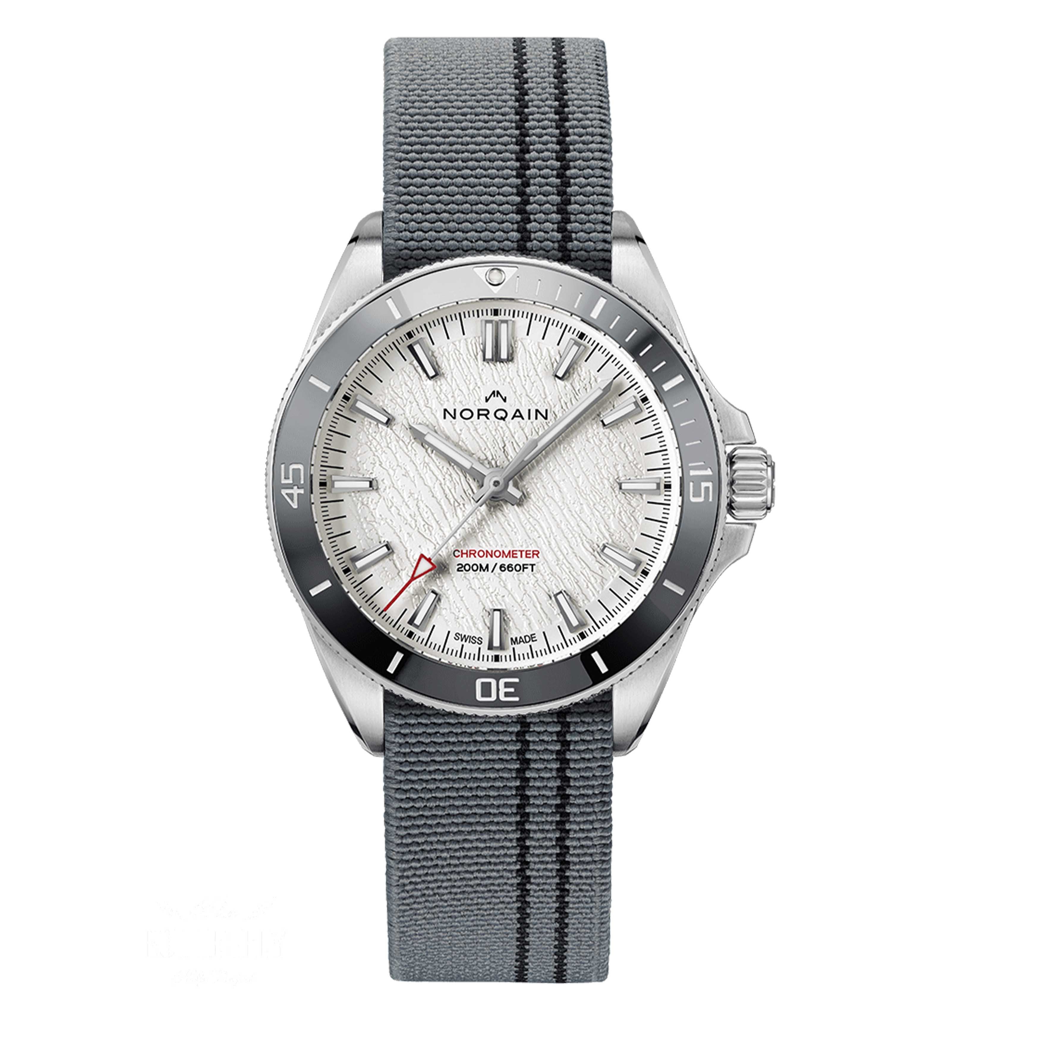 Norqain Adventure Neverest Glacier watch, 40mm White Dial, N1001.21S07.W01.F01