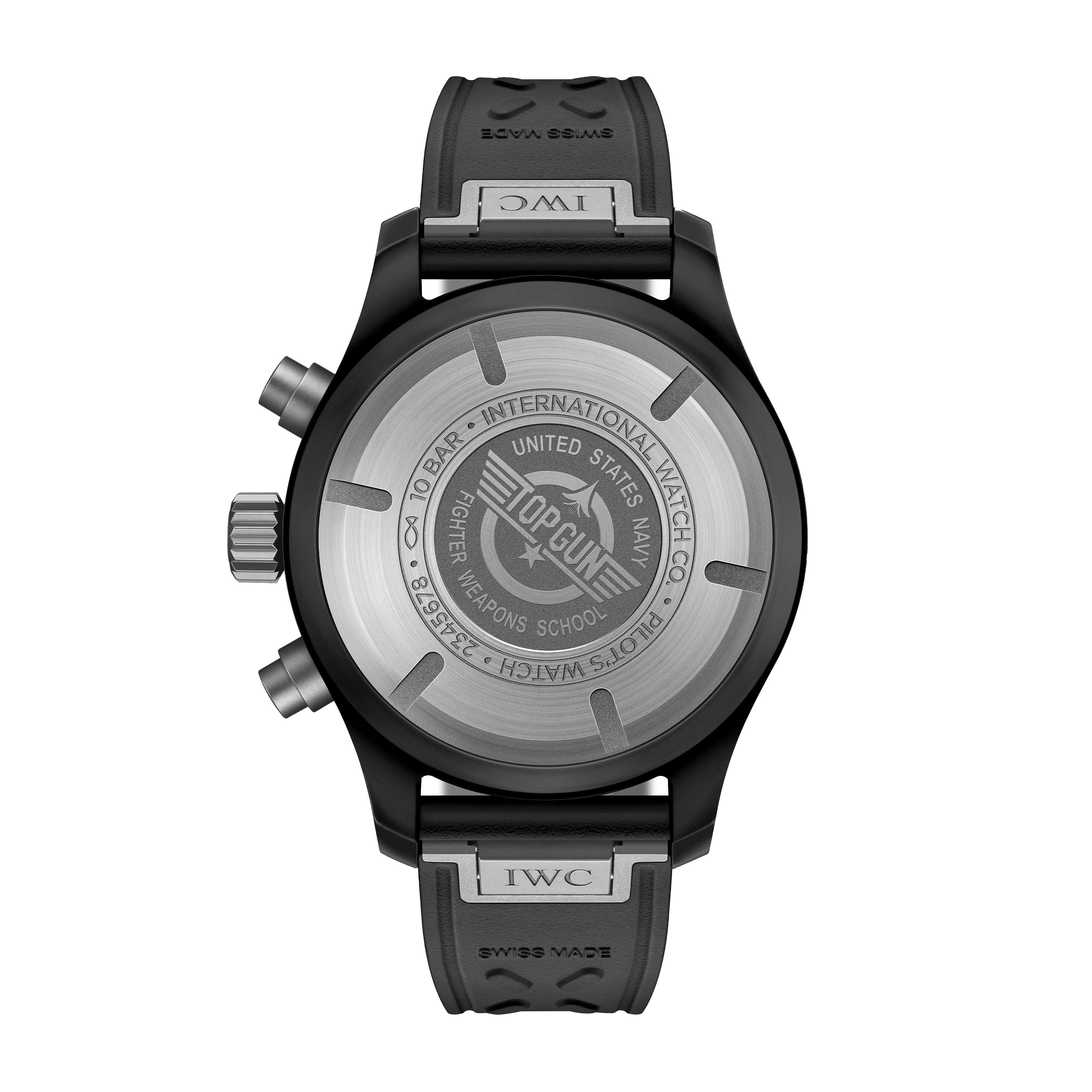 IWC PILOT’S WATCH CHRONOGRAPH TOP GUN WATCH, 41MM BLACK DIAL, IW389401