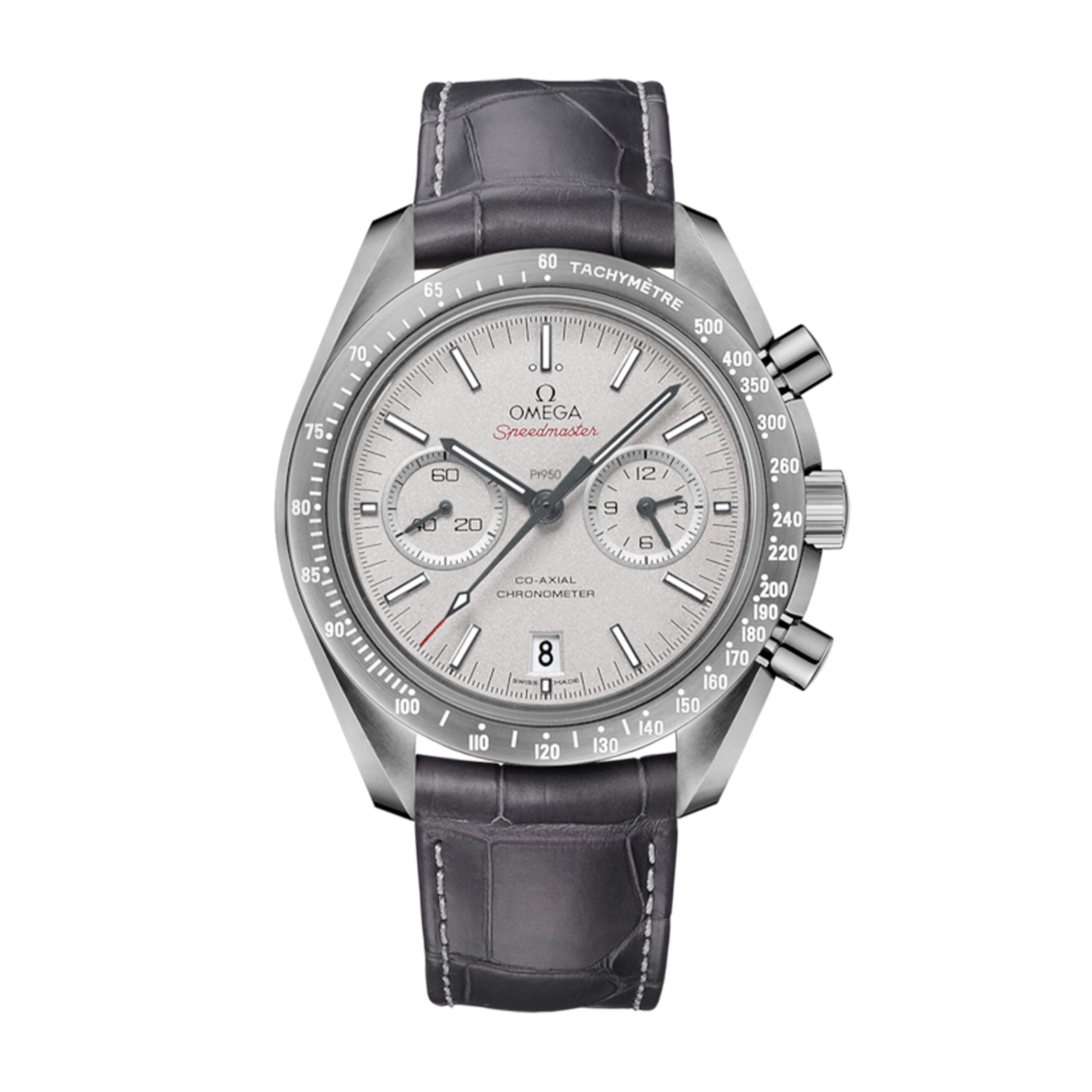Omega Speedmaster Gray Side of the Moon Chronograph Watch, 44.25mm Gray Dial, 311.93.44.51.99.002