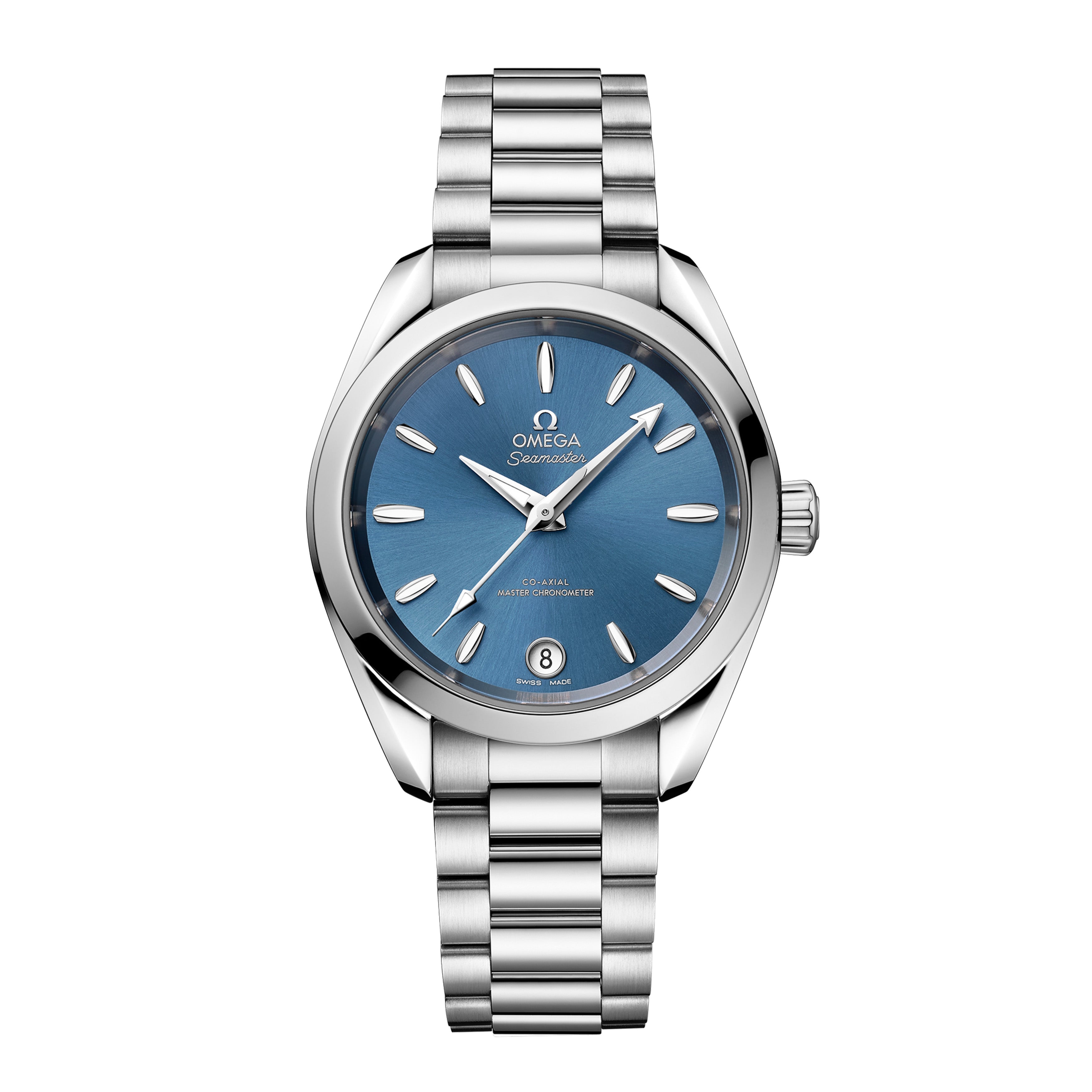 Omega Seamaster Aqua Terra 150m Shades Watch, 34mm Blue Dial, 220.10.34.20.03.002