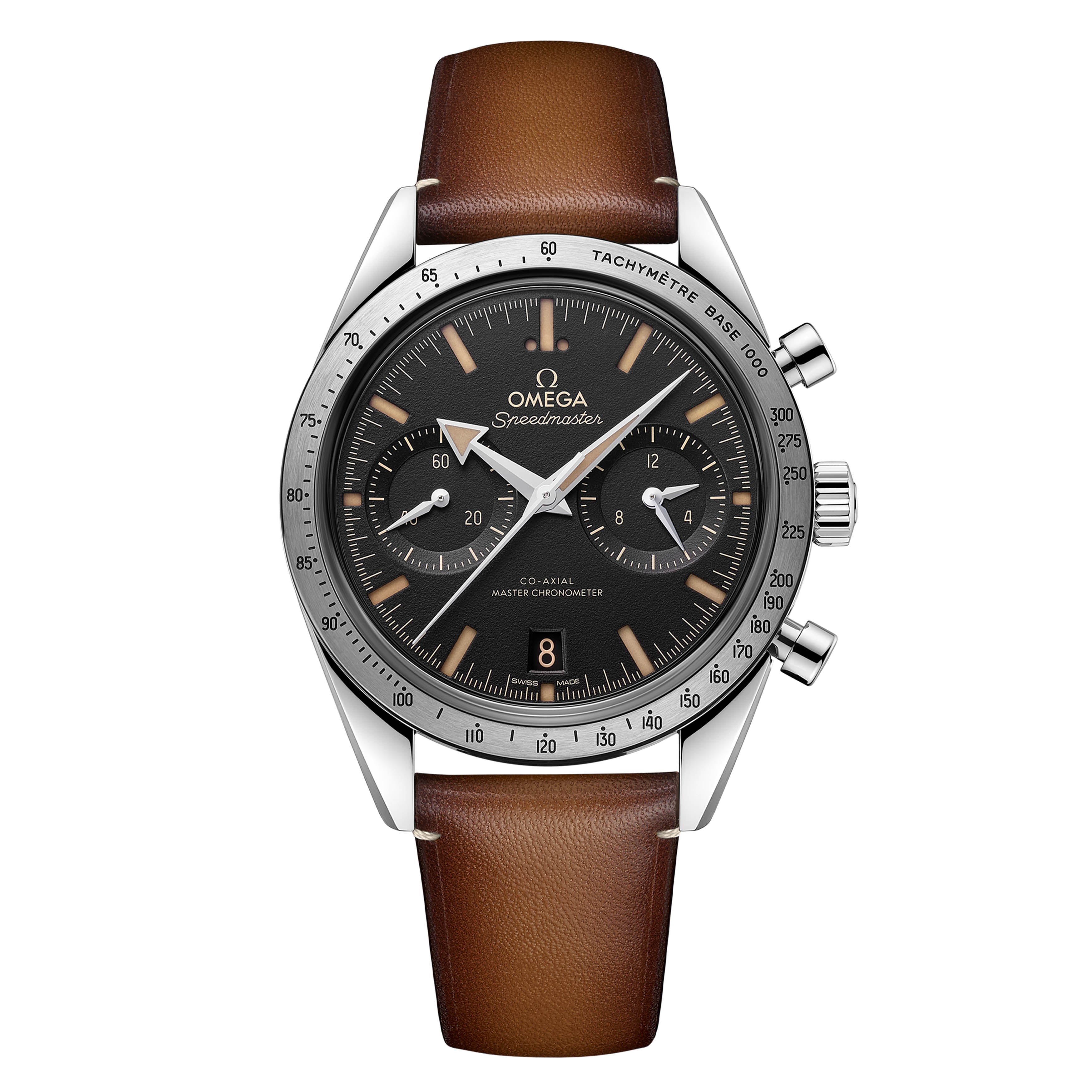 Omega Speedmaster '57 Chronograph Watch, 40.5mm Black Dial, 33212415101001