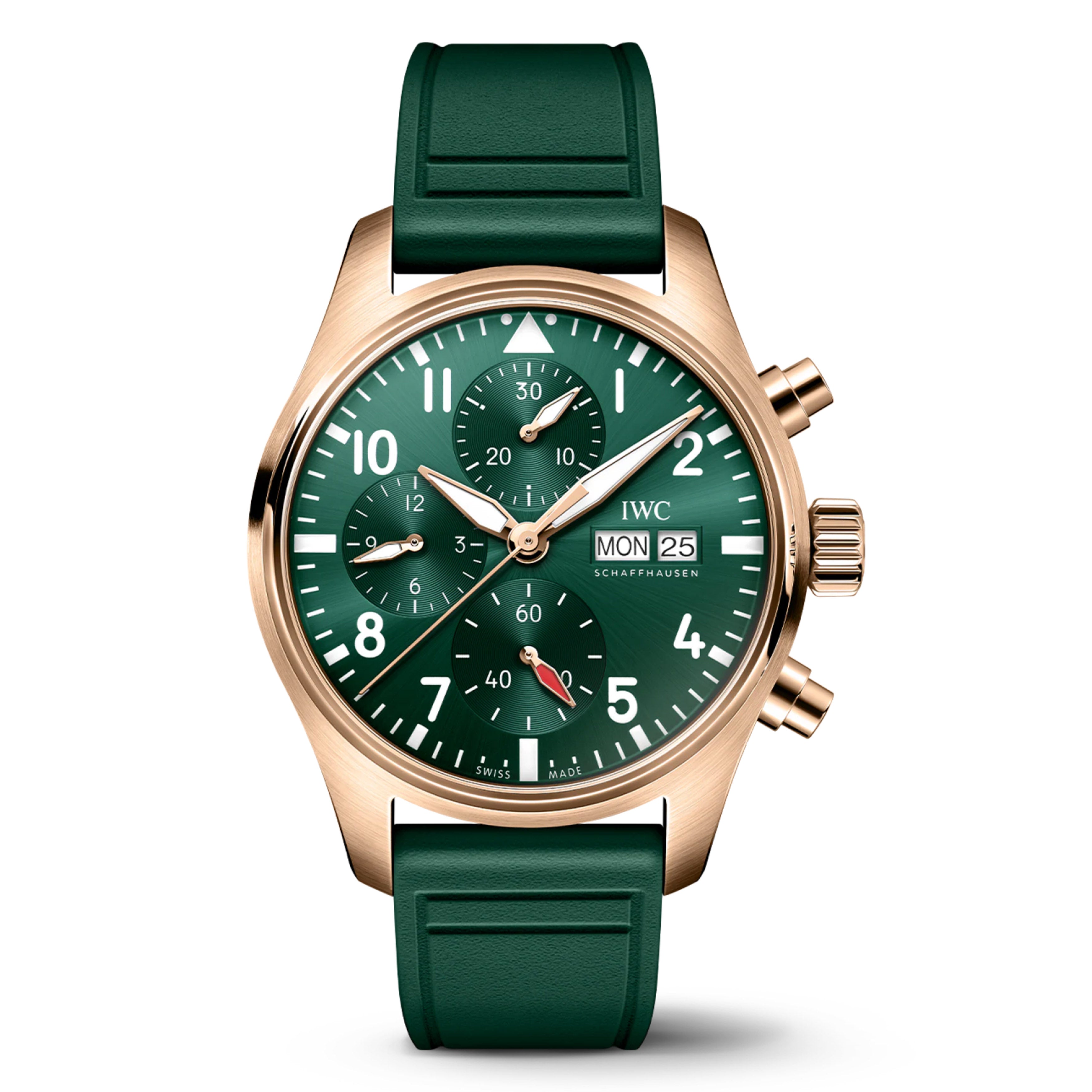 IWC Pilot's Watch Chronograph 41 Watch, 41mm Green Dial, IW388110