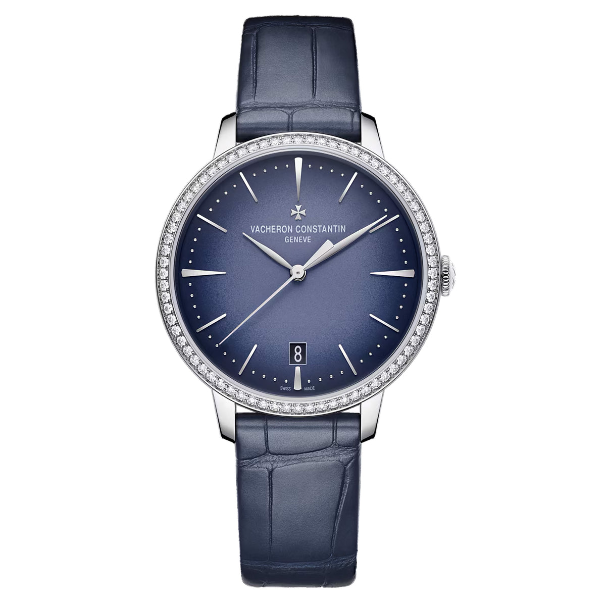 Vacheron Constantin Patrimony Self-Winding Watch, 36.5mm Blue Dial, 4115U/000G-B908