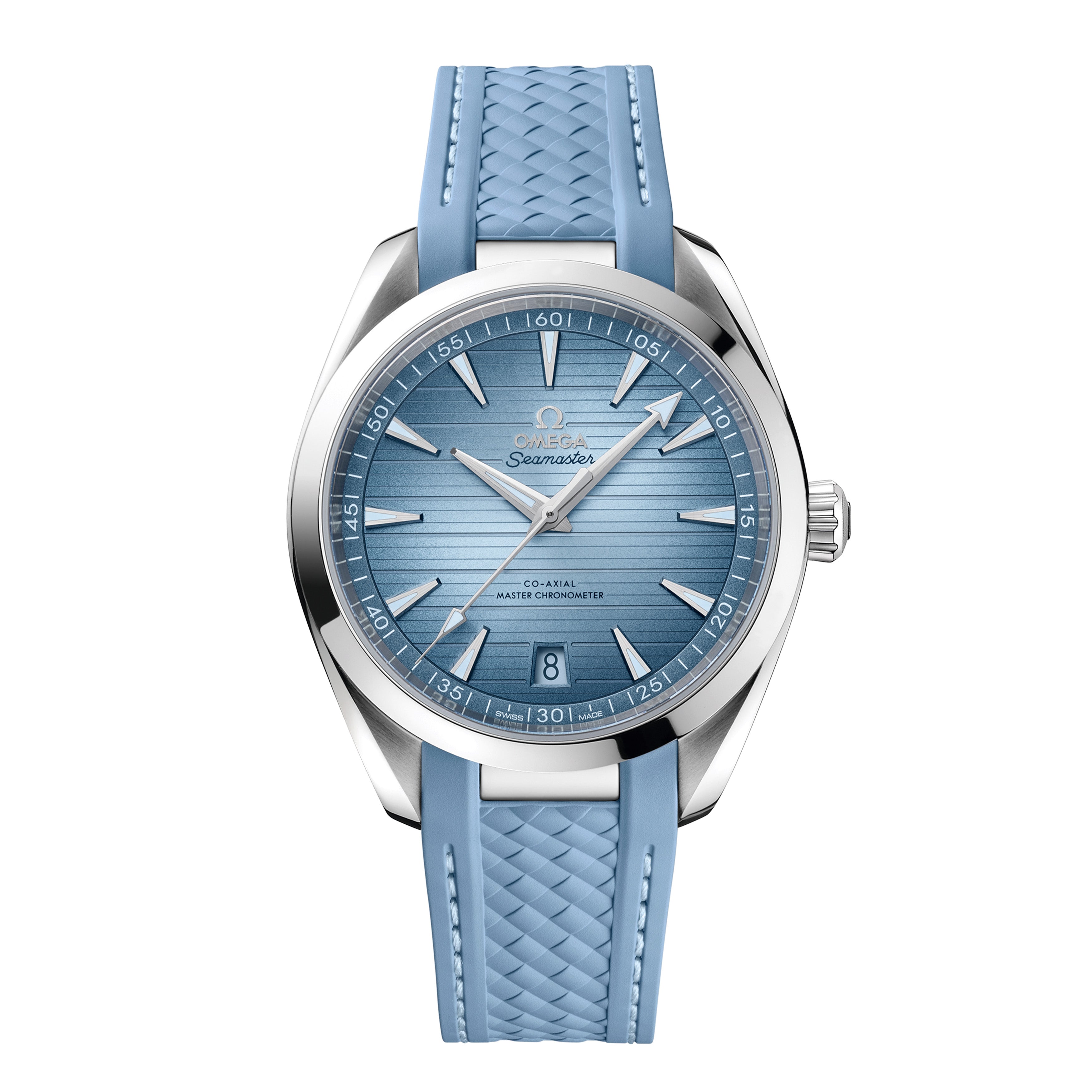 Omega Seamaster Aqua Terra 150m Watch, 41mm Summer Blue Dial, 220.12.41.21.03.008