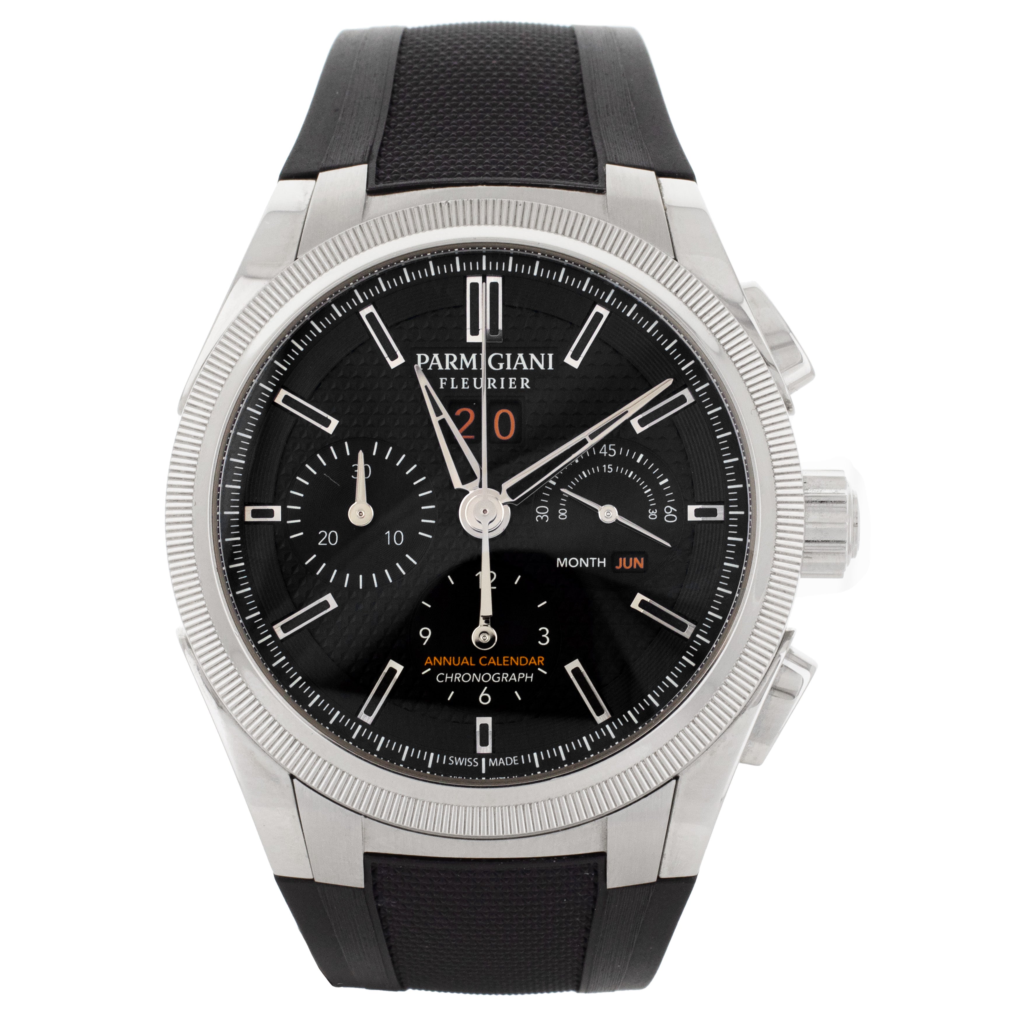 Parmigiani Tonda GT Annual Calendar Chronograph Stainless Steel Rubber 181669