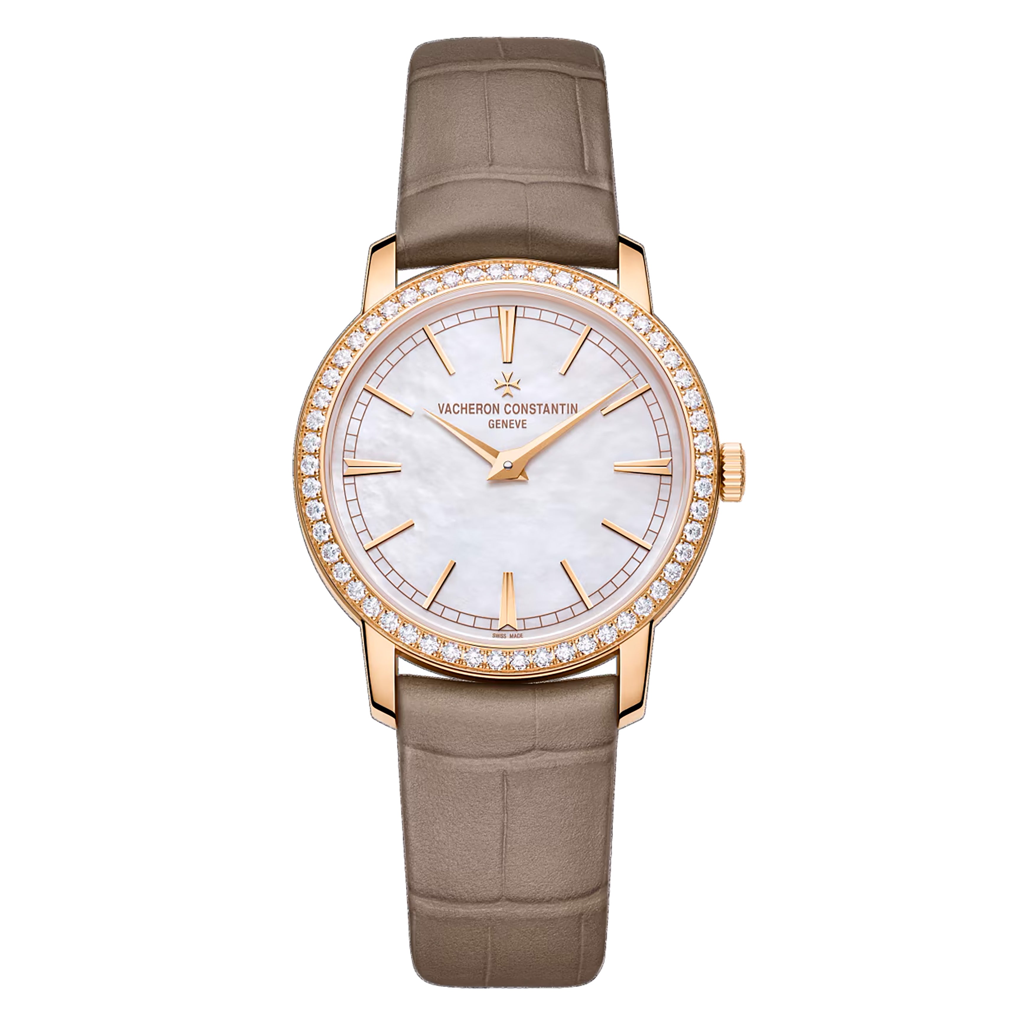 Vacheron Constantin Traditionelle Manual-Winding Watch, 33mm Mother of Pearl Dial, 1405T/000R-B636
