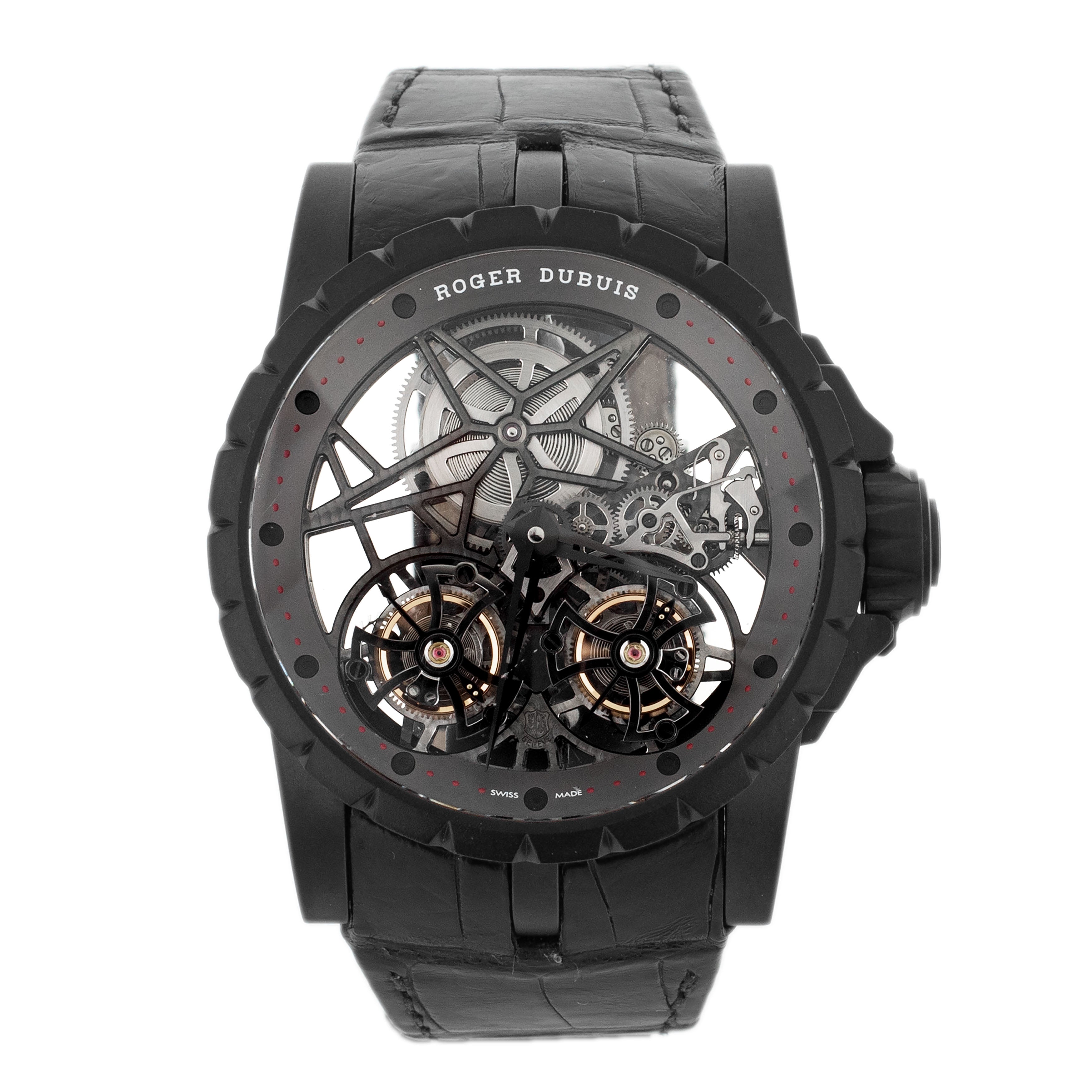 Roger Dubuis Excalibur Double Flying Tourbillon Titanium LE 45mm RDDBEX0364