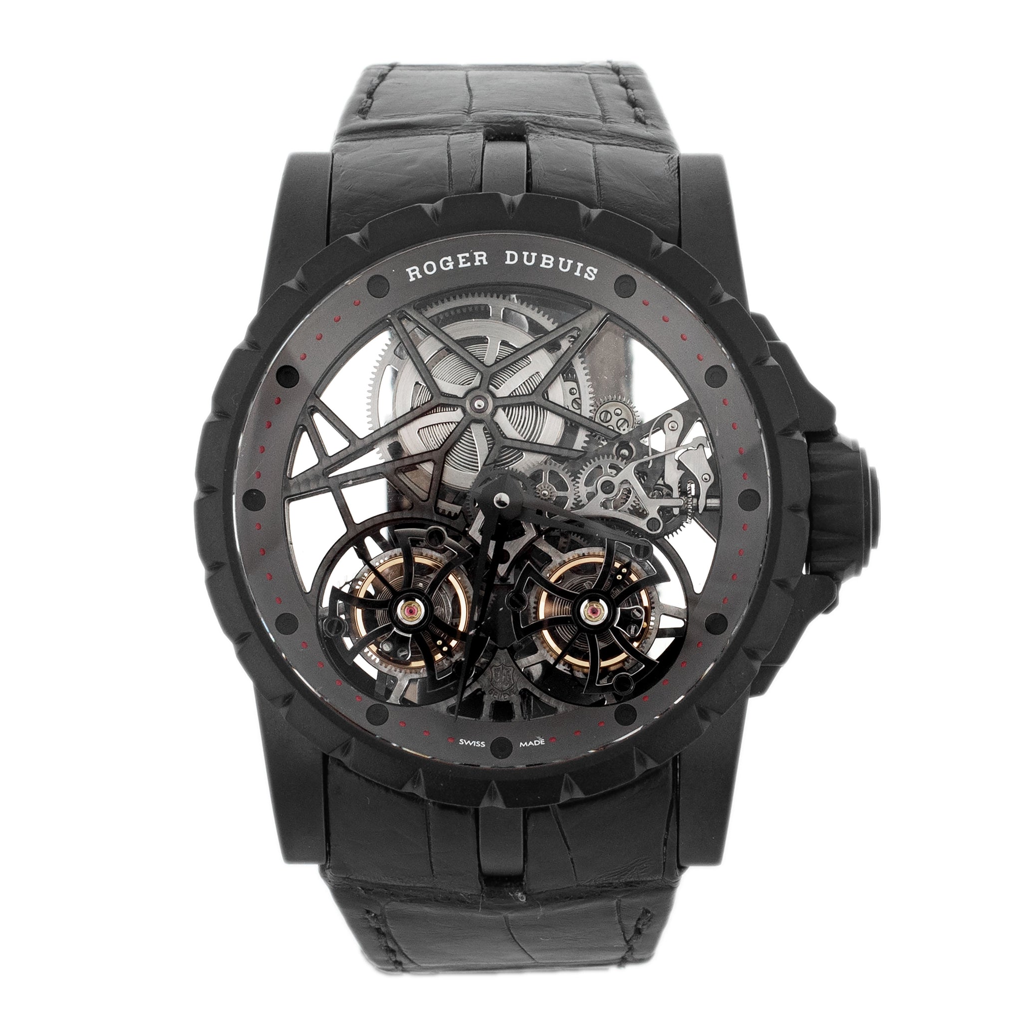 Roger Dubuis Excalibur Double Flying Tourbillon Titanium LE 45mm RDDBE