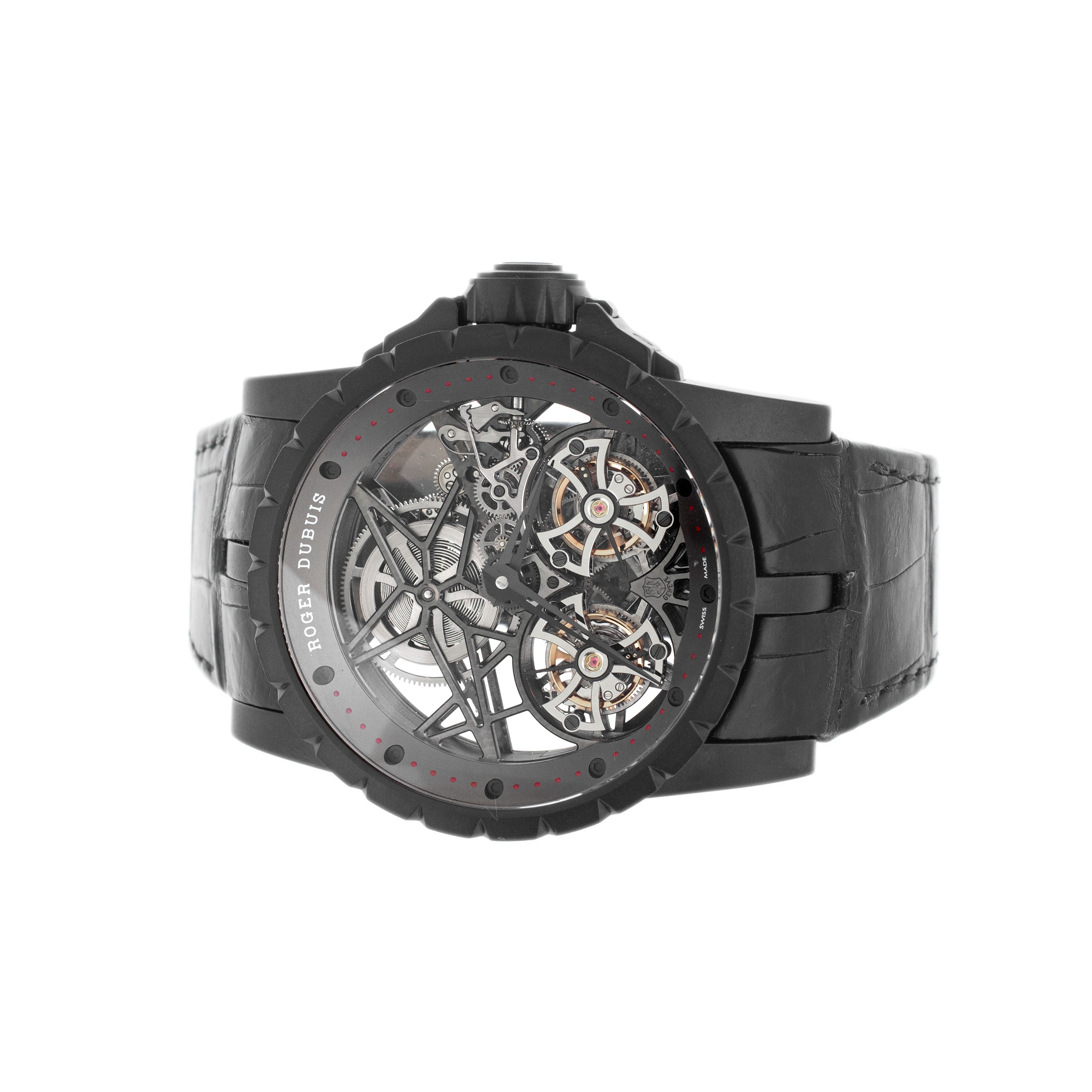 Roger Dubuis Excalibur Double Flying Tourbillon Titanium LE 45mm RDDBEX0364