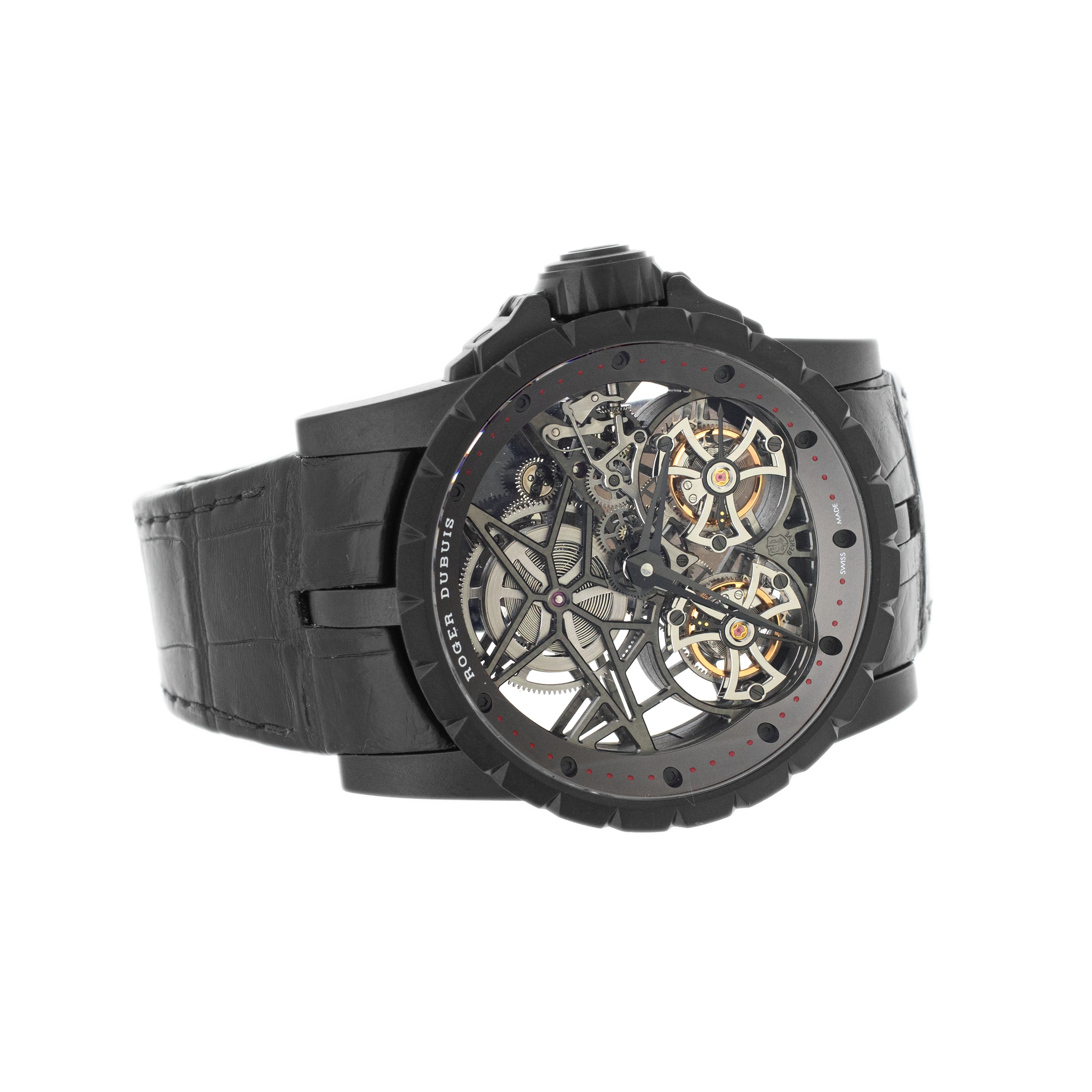 Roger Dubuis Excalibur Double Flying Tourbillon Titanium LE 45mm RDDBEX0364