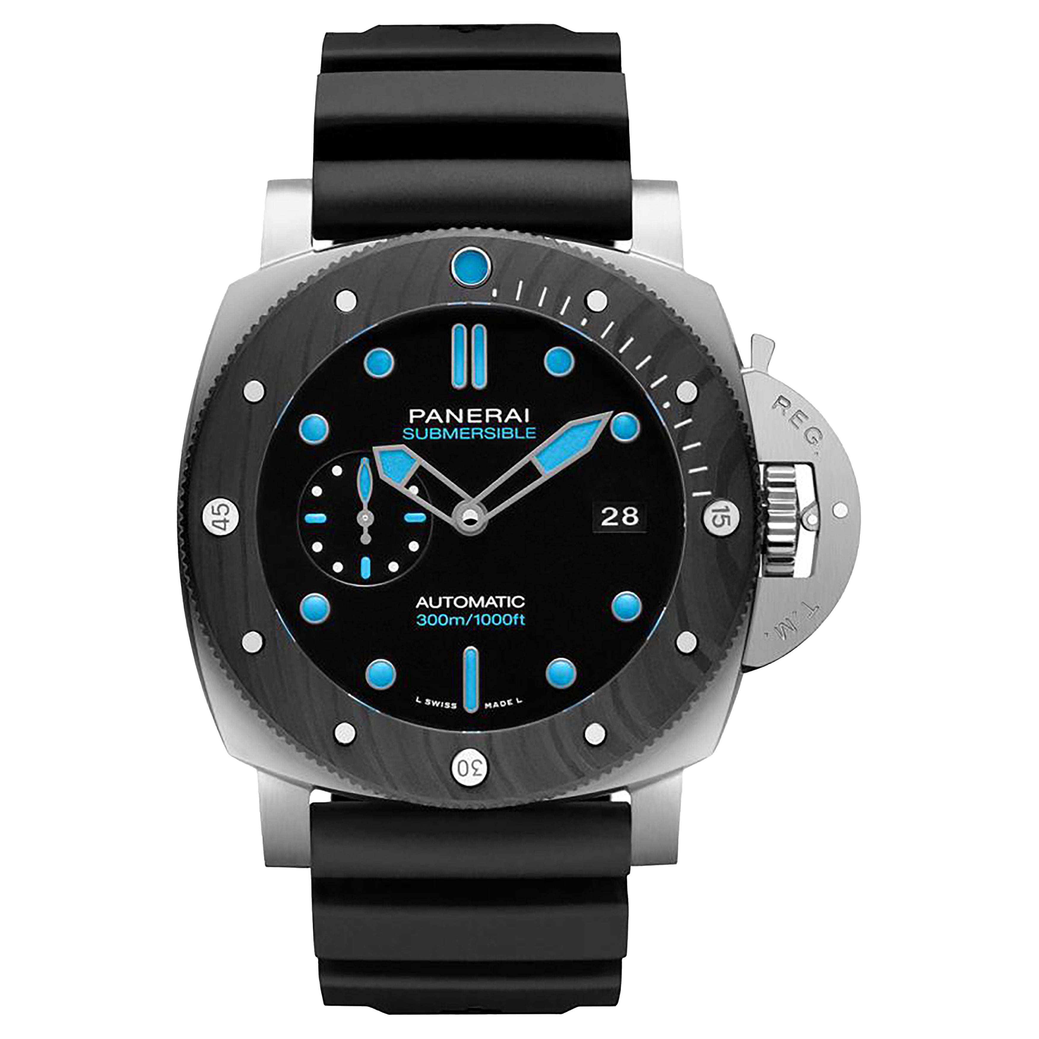 Panerai Submersible BMG-Tech Watch, 47mm Black DIal, PAM02799