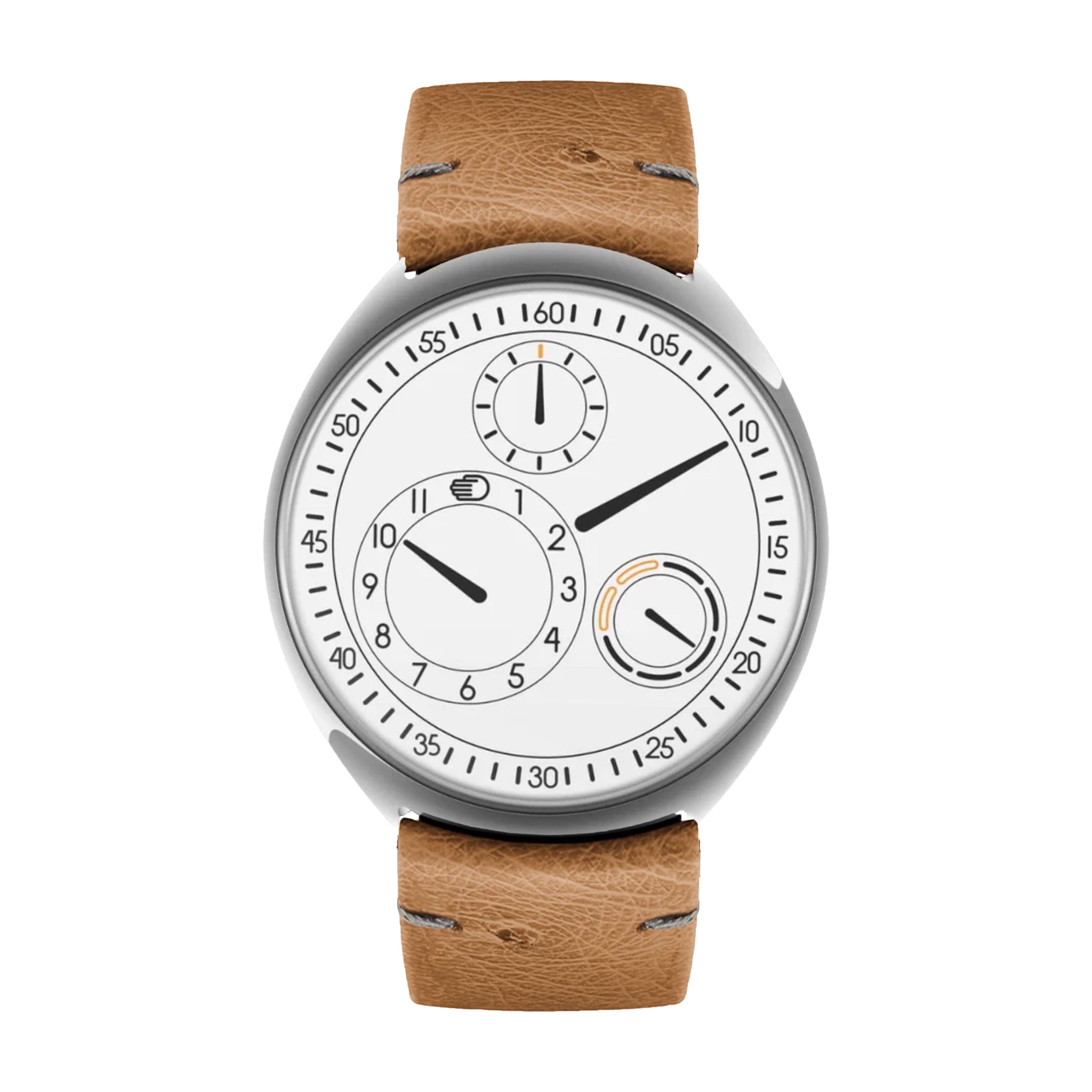 Ressence Type 1 Slim Watch, 42mm White Dial, Type1.3 SLIM W