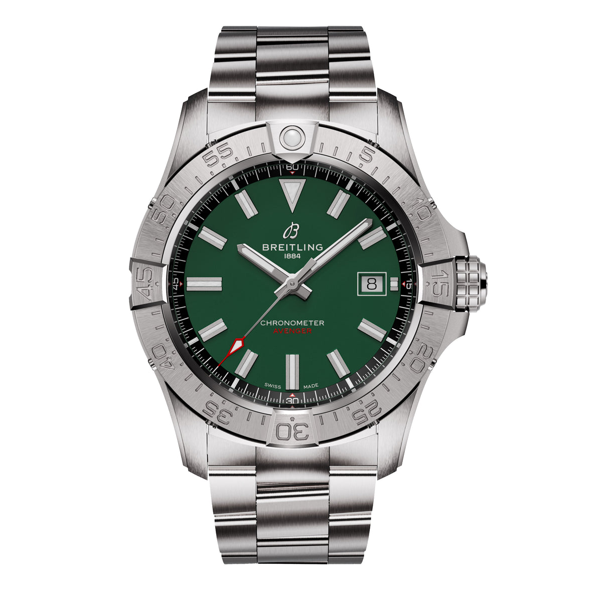 Breitling Avenger Automatic 42 Watch, 42mm Green Dial, A17328101L1A1