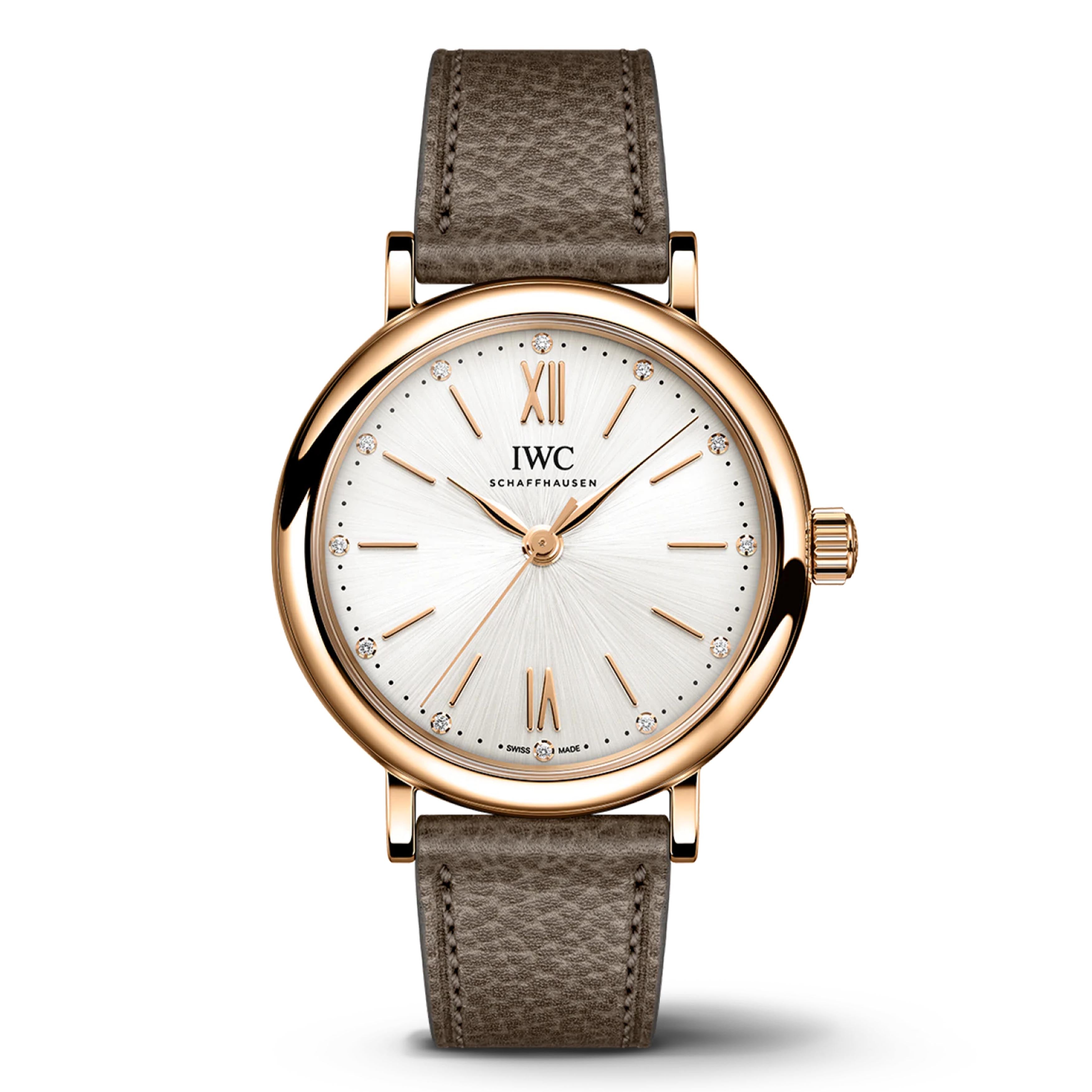 IWC Portofino Automatic 34 Watch, 34mm Silver DIal IW357414