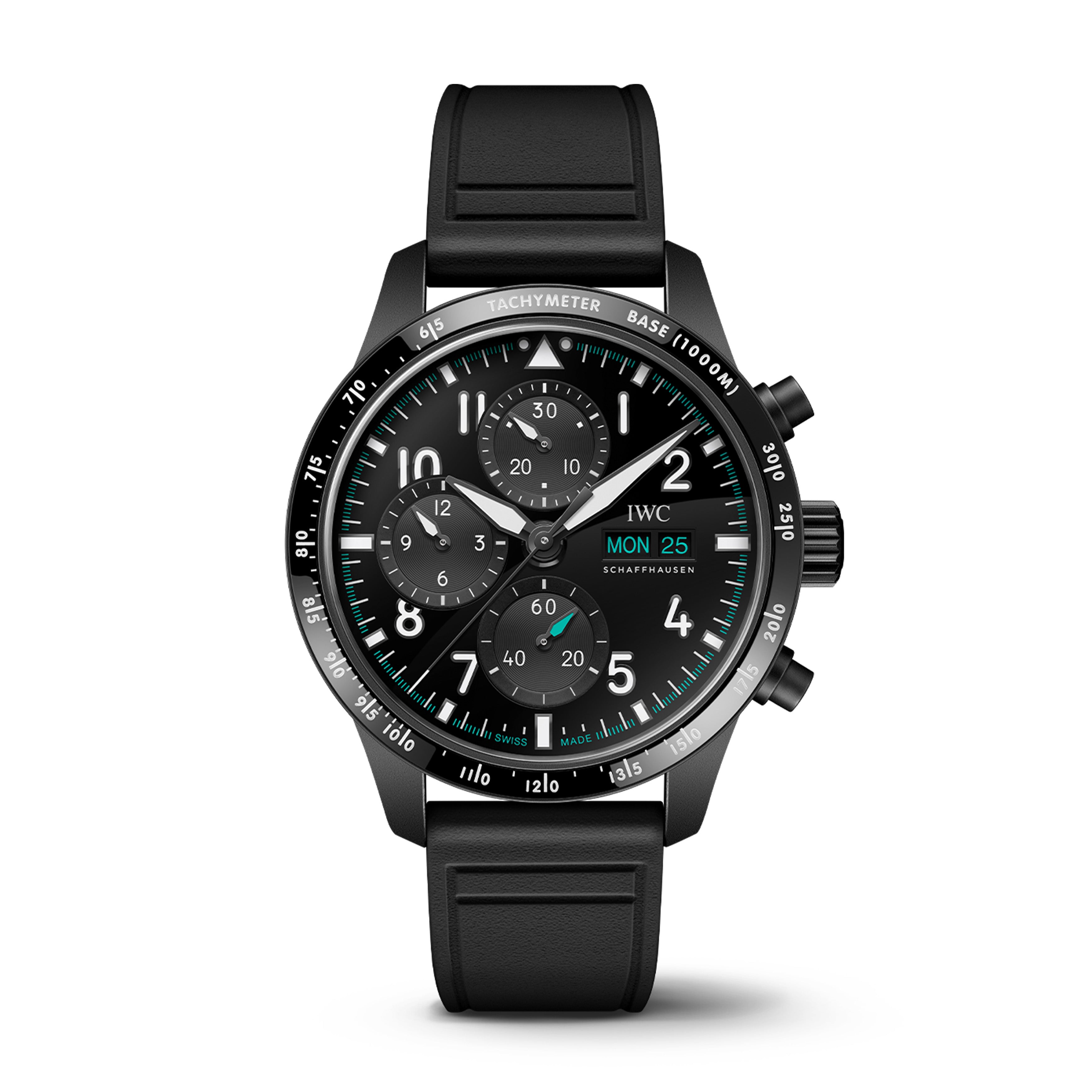 IWC Pilot's Watch Performance Chronograph 41 Mercedes-AMG Petronas Formula One Team Watch, 41mm Black Dial, IW388306