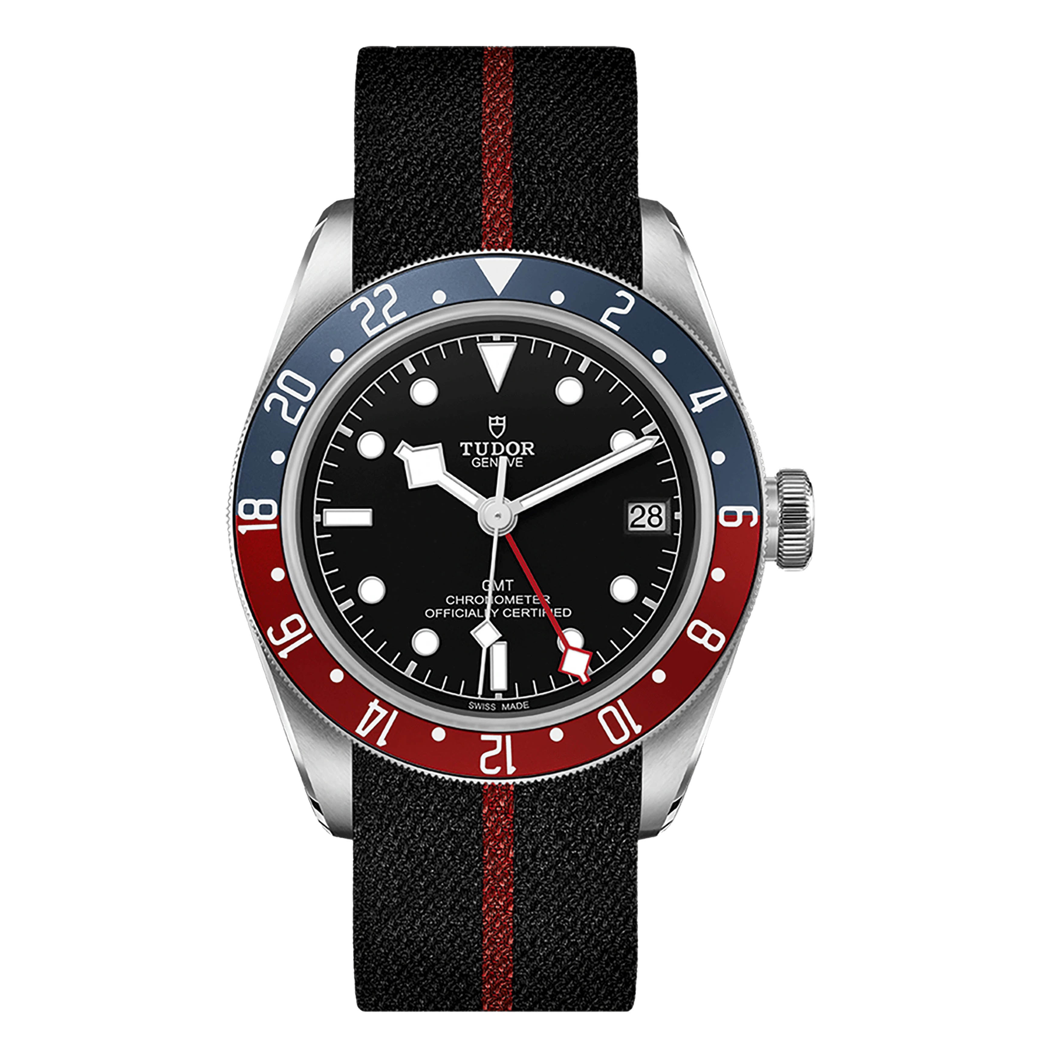 Tudor Black Bay GMT Watch, 41mm Black Dial, M79830RB-0003