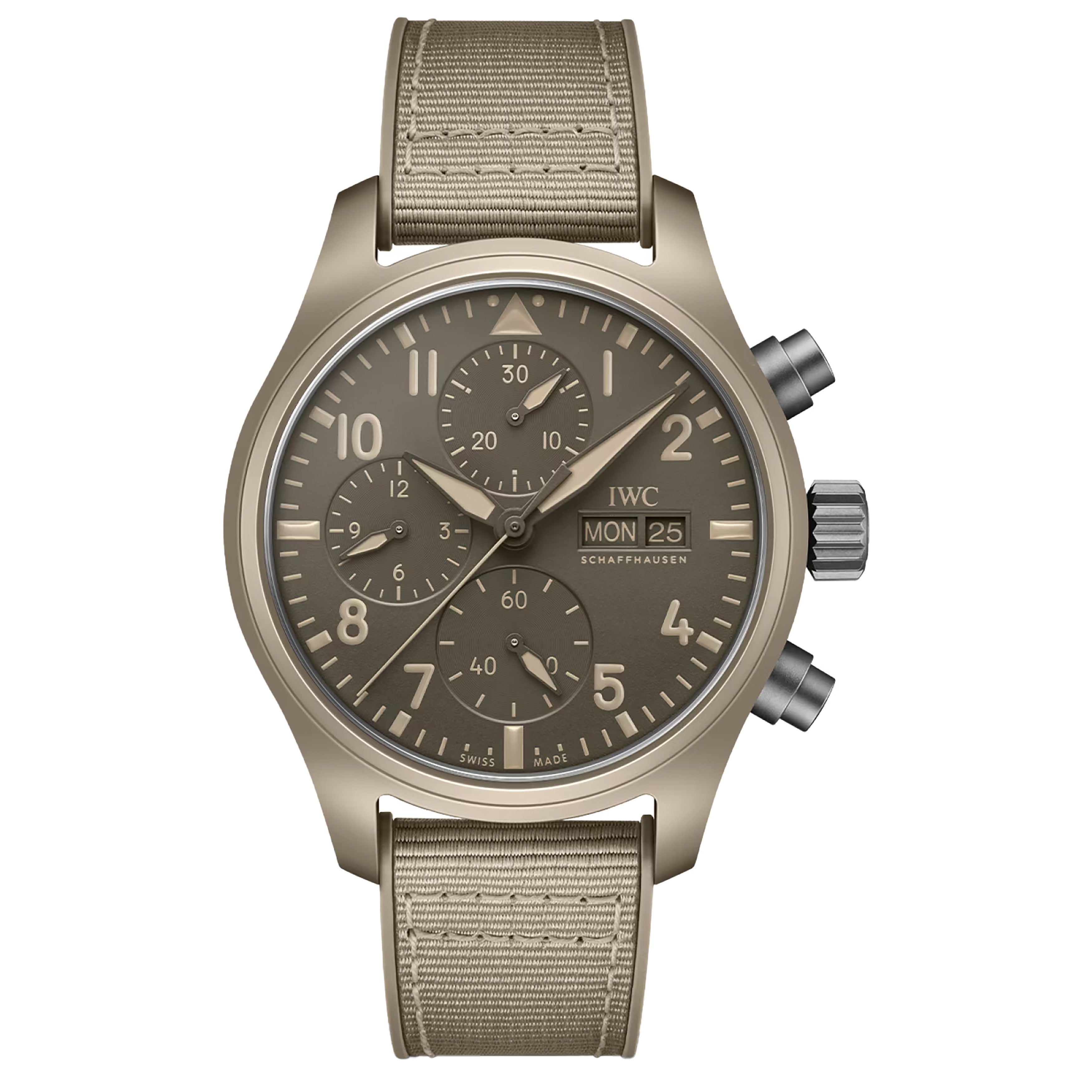 IWC PILOT’S WATCH CHRONOGRAPH 41 TOP GUN MOJAVE DESERT Watch, 41mm Tan Dial, IW389402