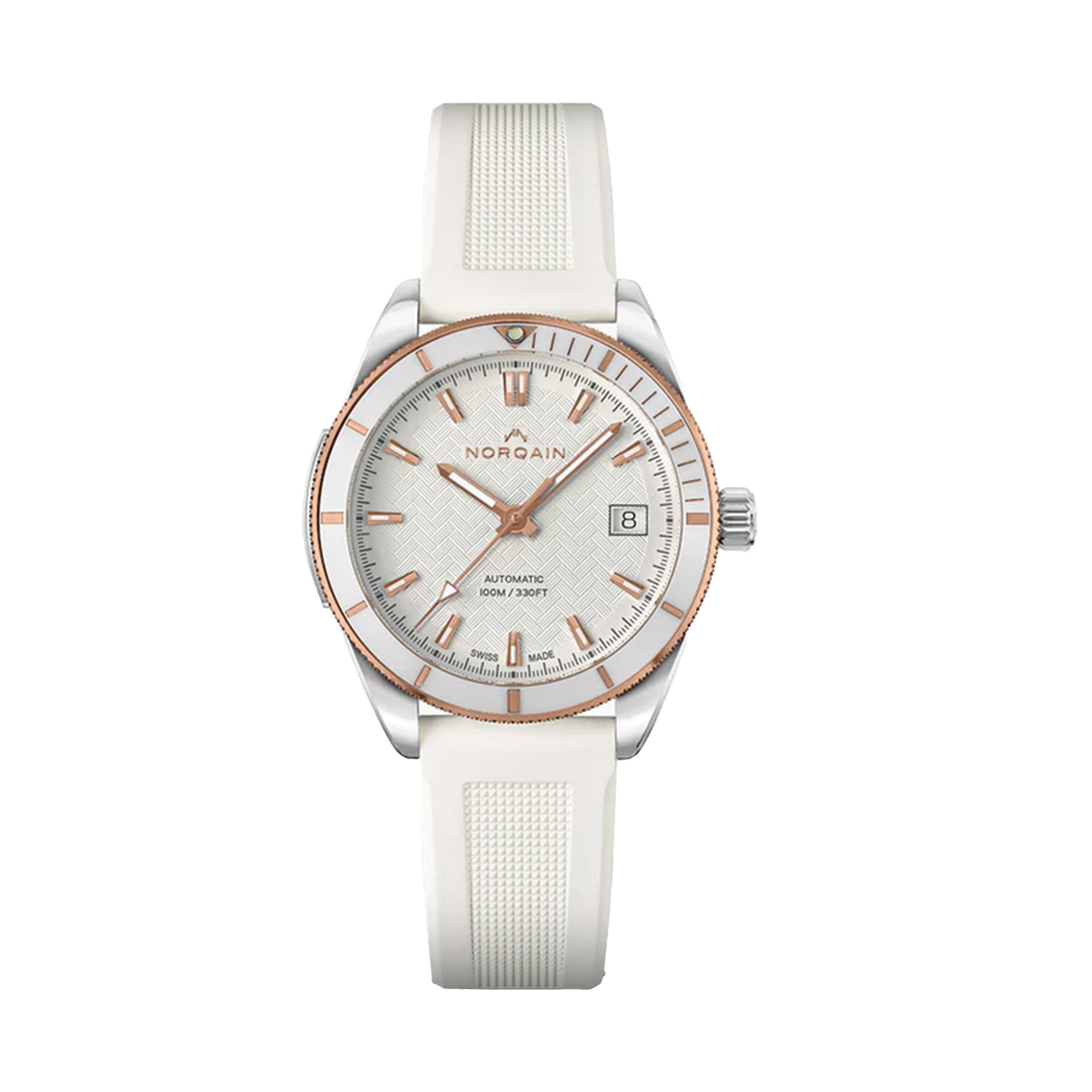 NORQAIN ADVENTURE SPORT WATCH, 37MM White DIAL, N1800.08S09.W01.R02