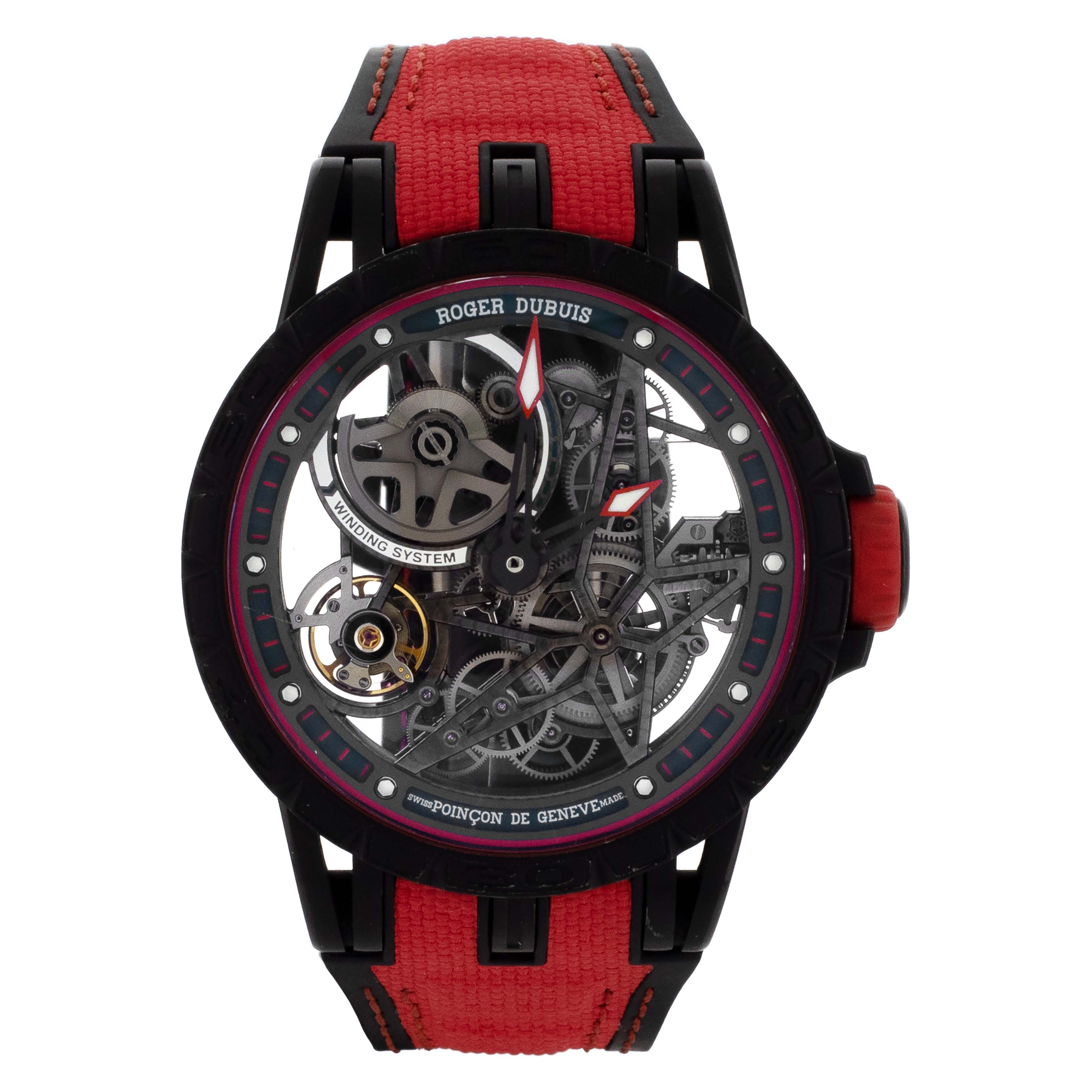 Roger Dubuis Excalibur Spider Pirelli Carbon Skeleton 45mm RDDBEX0719