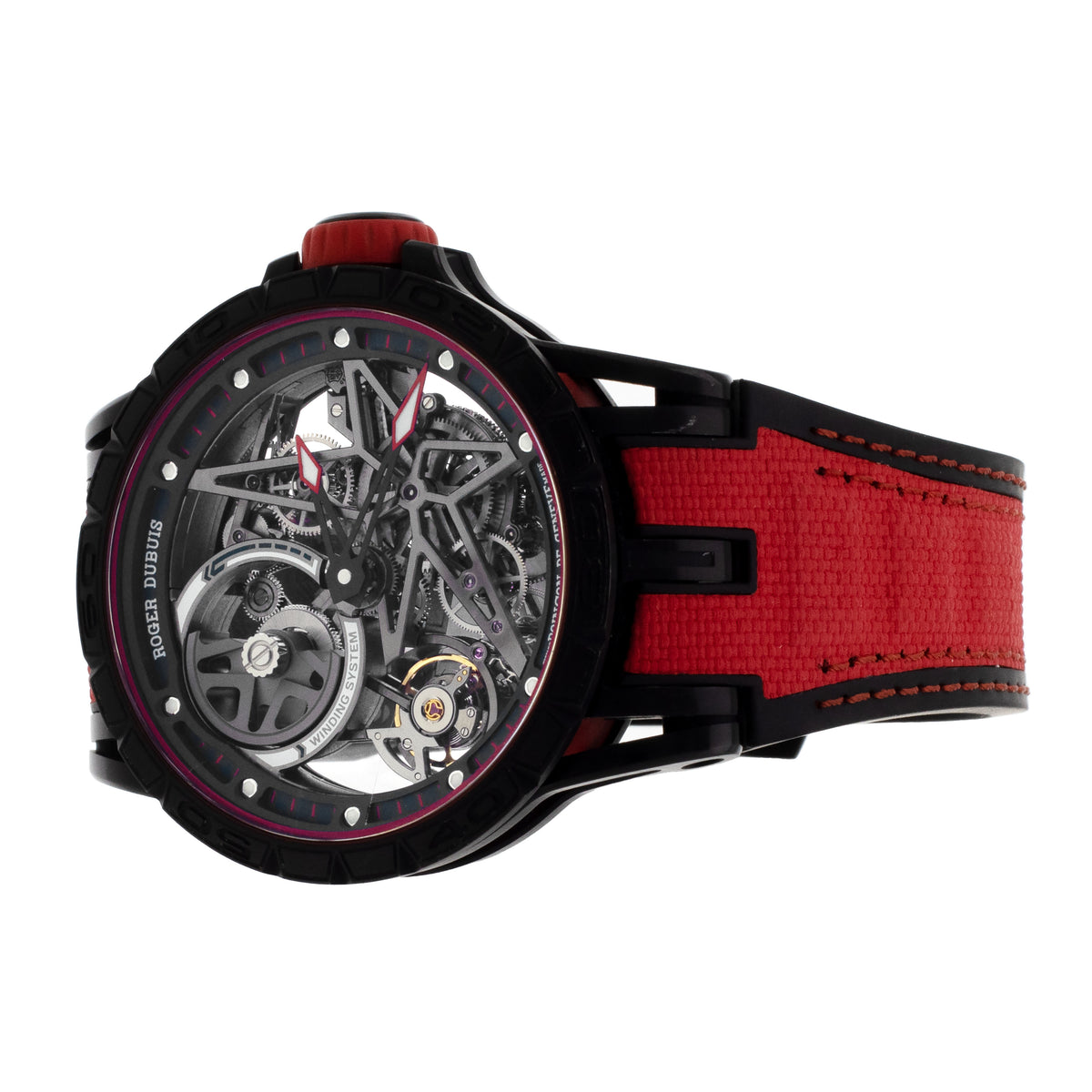 Roger Dubuis Excalibur Spider Pirelli Carbon Skeleton 45mm RDDBEX0719