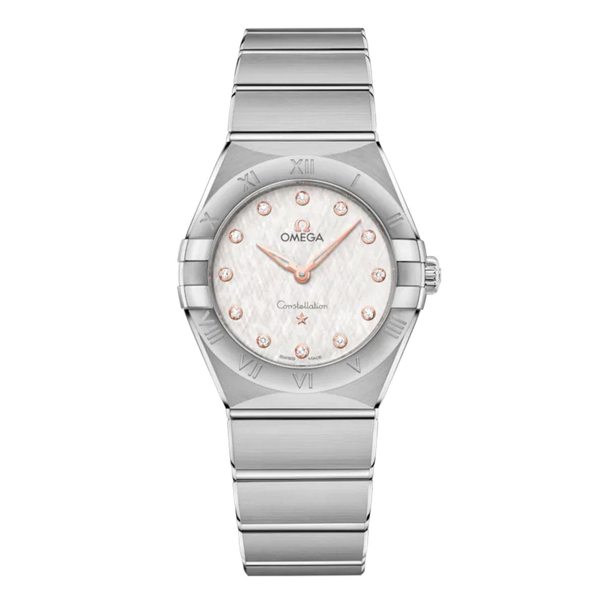 Omega Constellation Quartz Watch, 28mm Silver Dial, 131.10.28.60.52.001