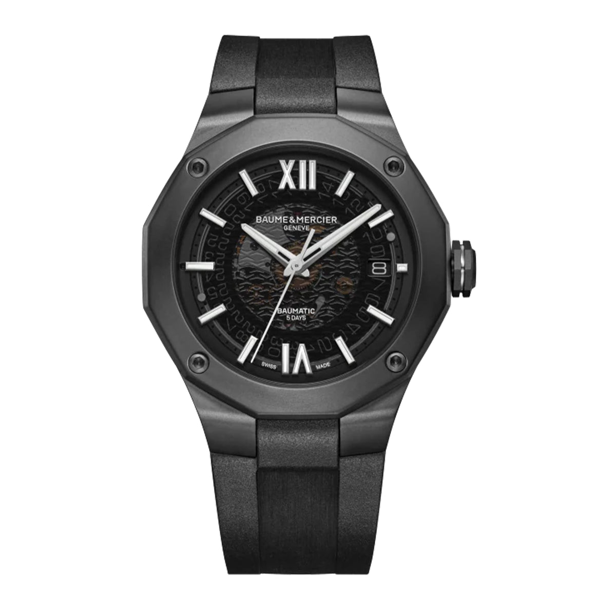BAUME & MERCIER RIVIERA Watch, 42MM GRAY DIAL, 10617