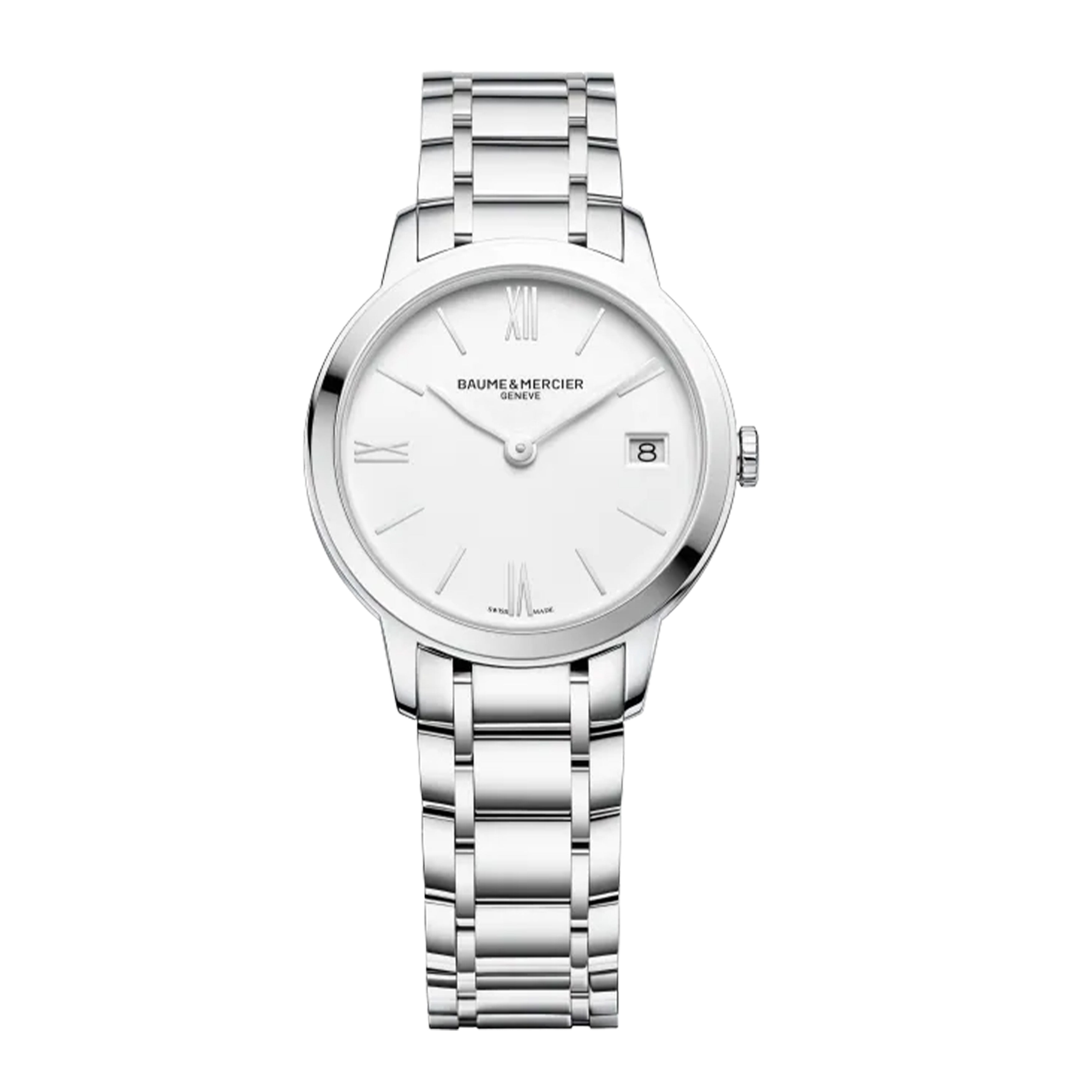 BAUME & MERCIER Classima Watch, 31MM WHITE DIAL, 10335