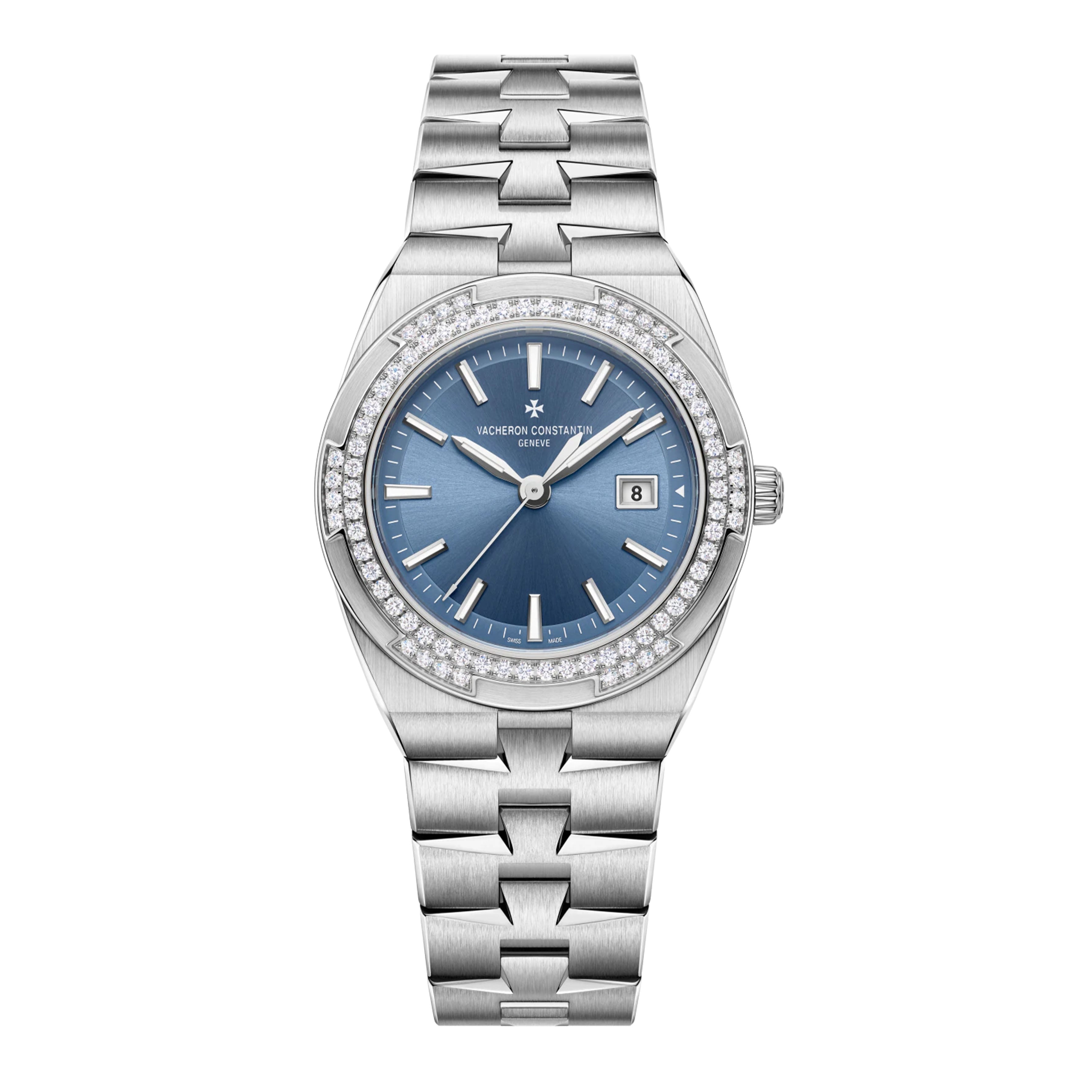 Vacheron Constantin Overseas Watch, 33mm Blue Dial, 1225V/200A-B590