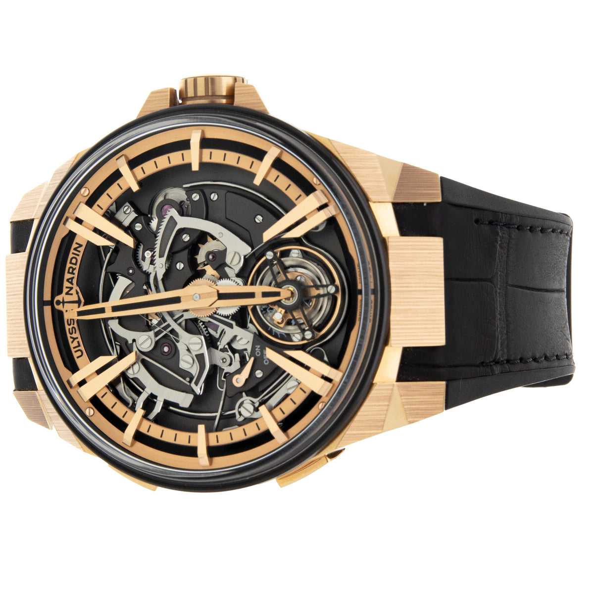 Ulysse Nardin Blast Hourstriker Rose Gold Skeleton 45mm 6215-400/02 Full Set